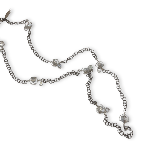 Crystal Clear Davis Necklace Necklaces Cerese D, Inc.