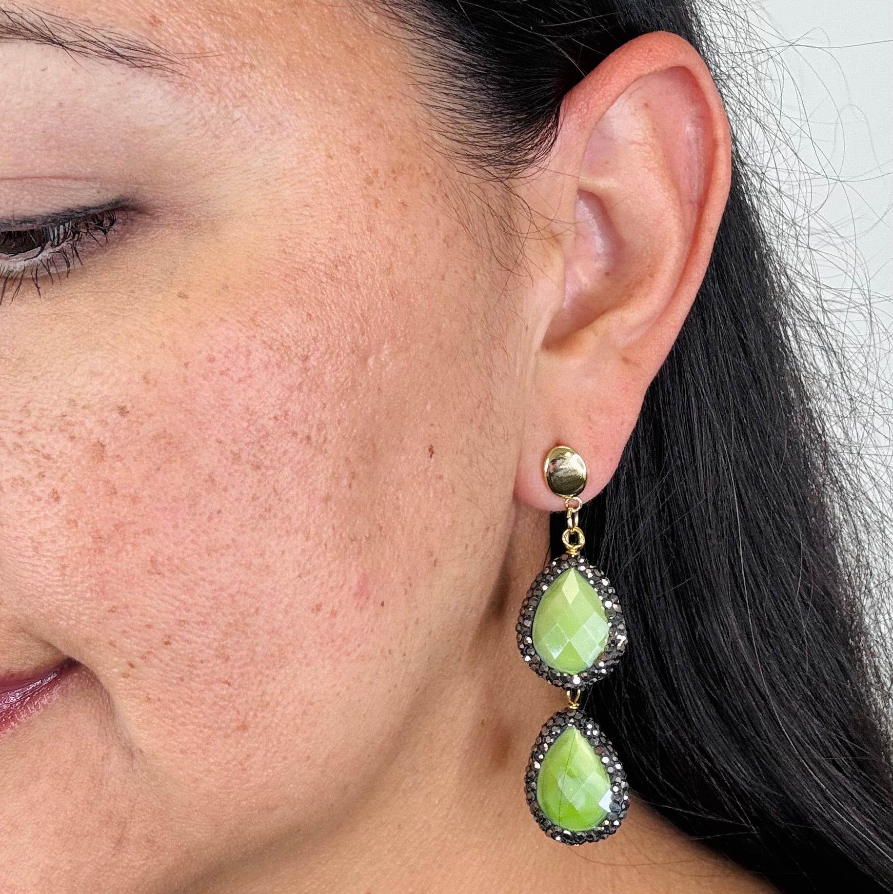 Harlem Green Earring