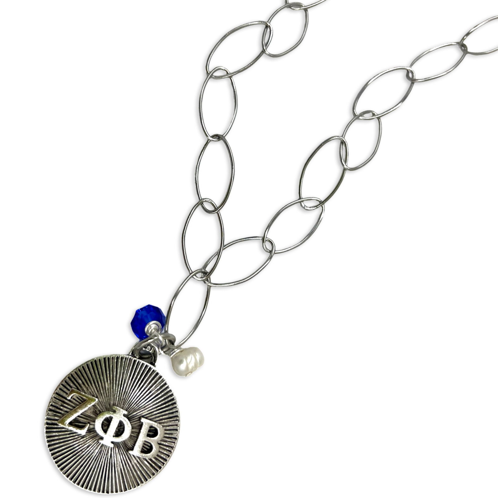 Zeta Oval Essence Necklace