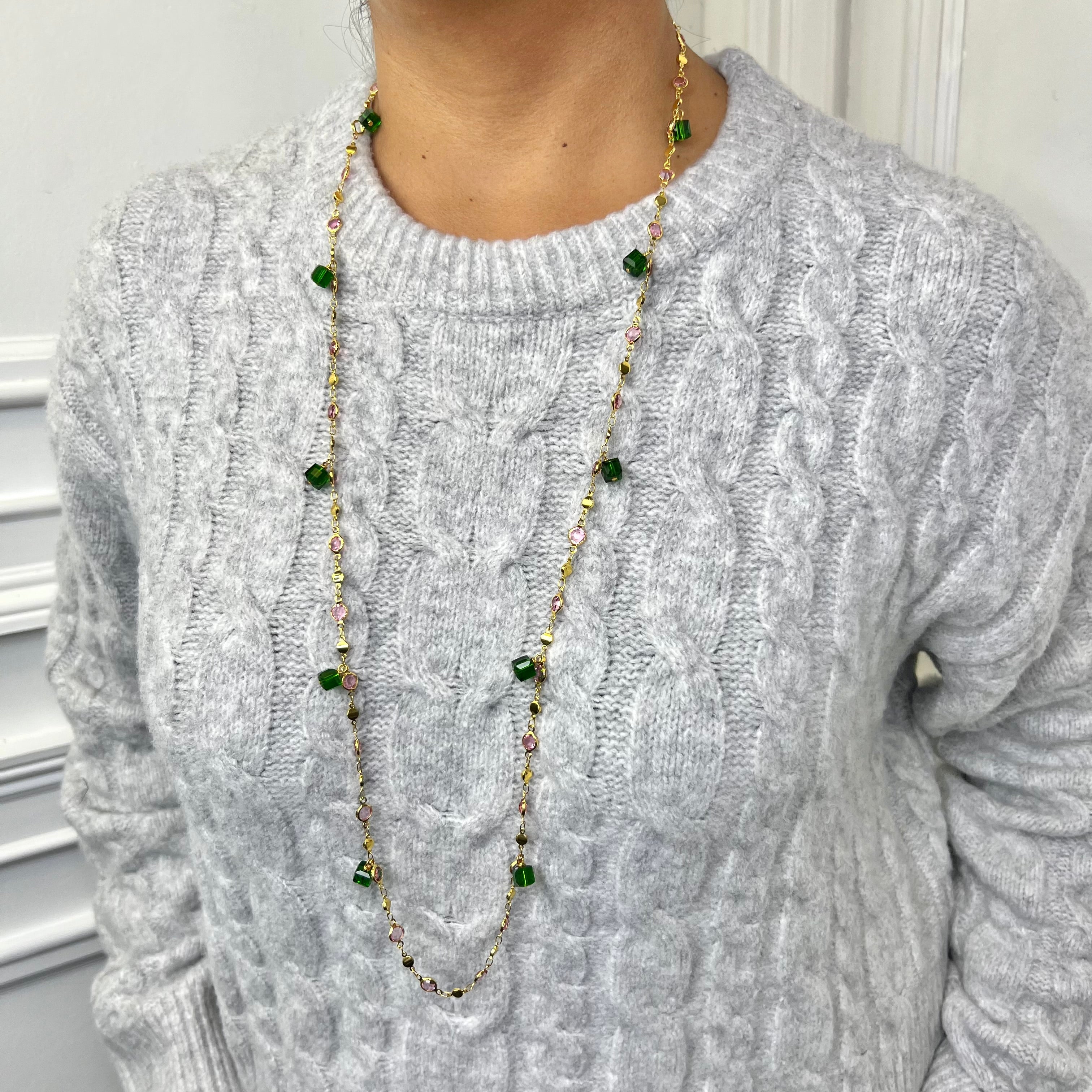 Pink Sprite Love Necklace