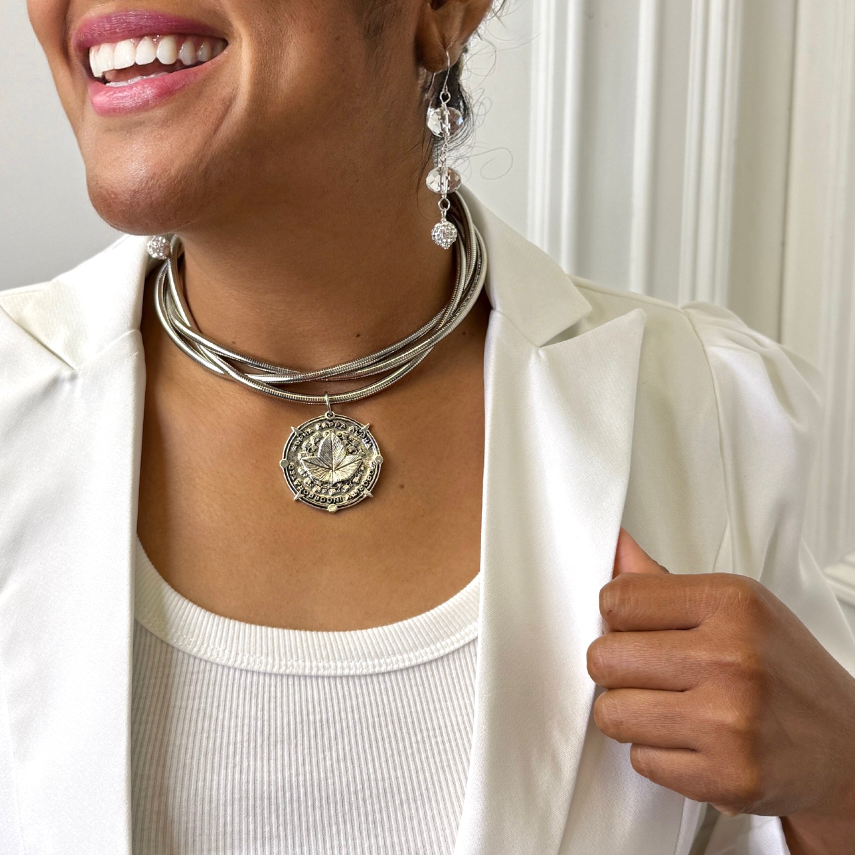 AKA Twist Cobra Necklace