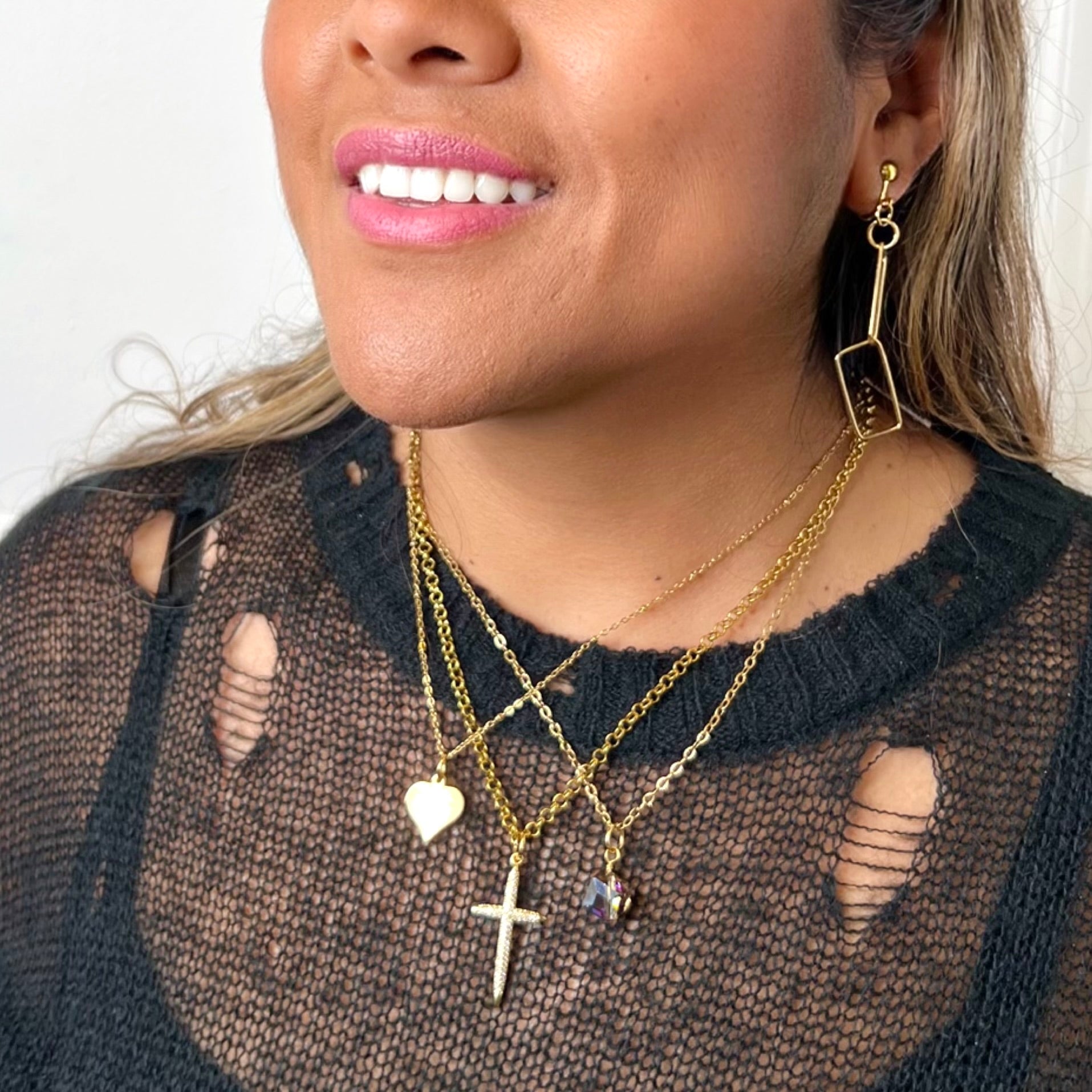 Twinkling Charm Necklace