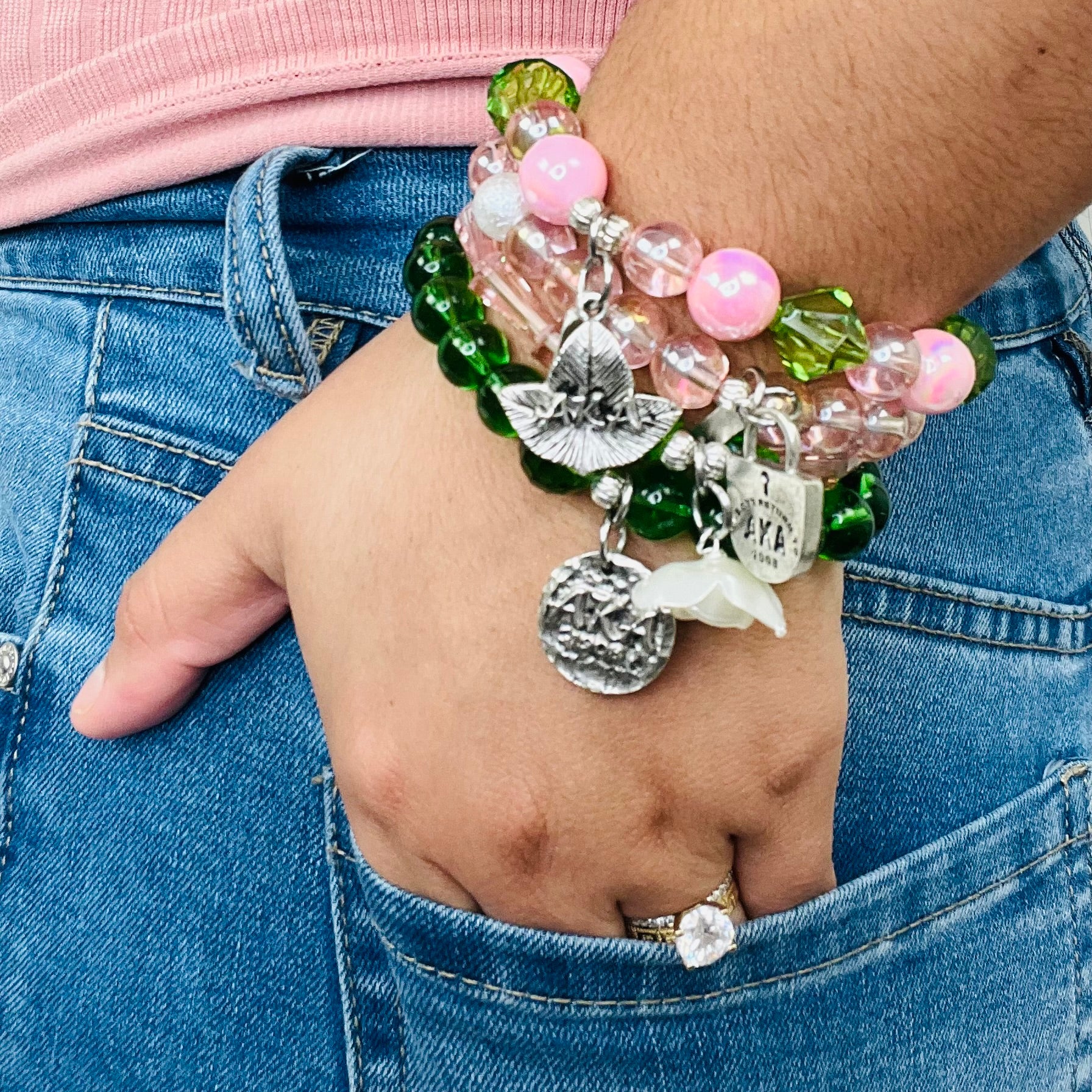 AKA Love Stack Bracelet