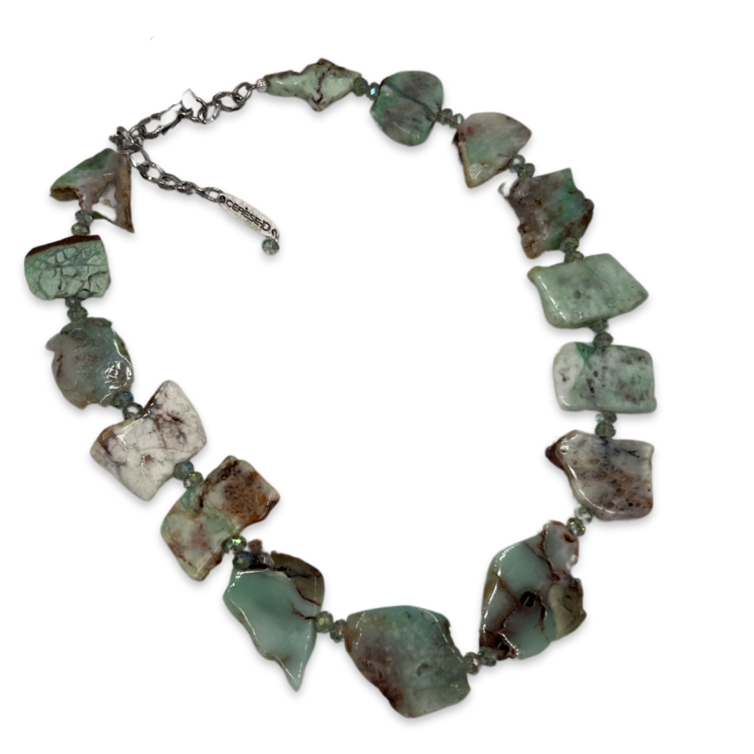 Jay Jay Blue Necklace OOAK Cerese D, Inc.