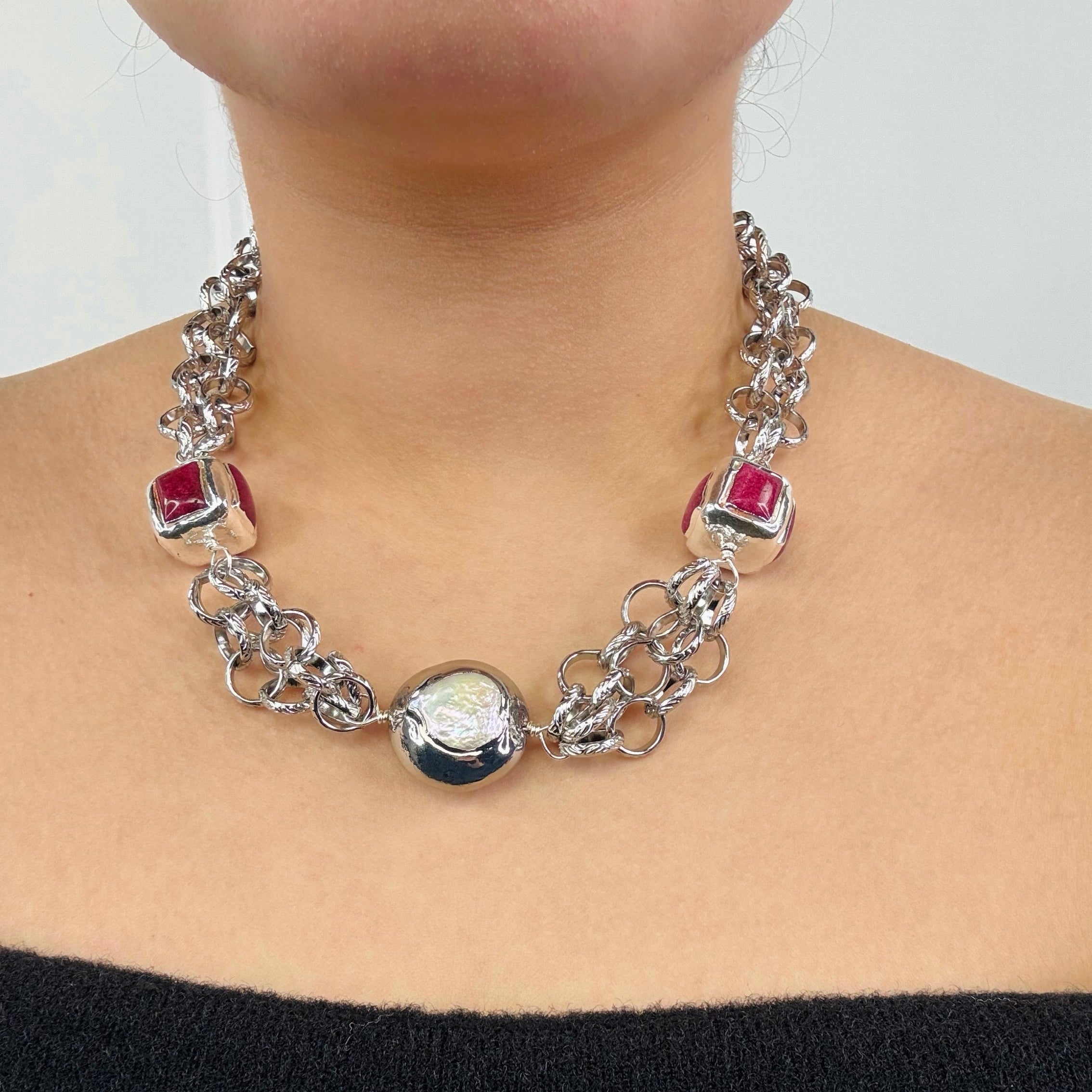 Red Box Necklace