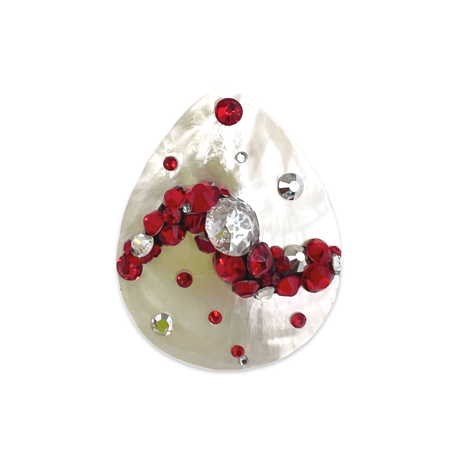 Delta Crimson Brooch