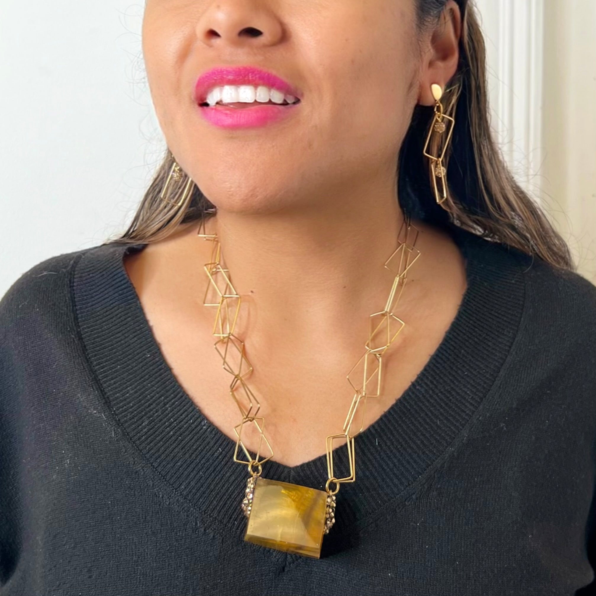 Gold Leopard Necklace