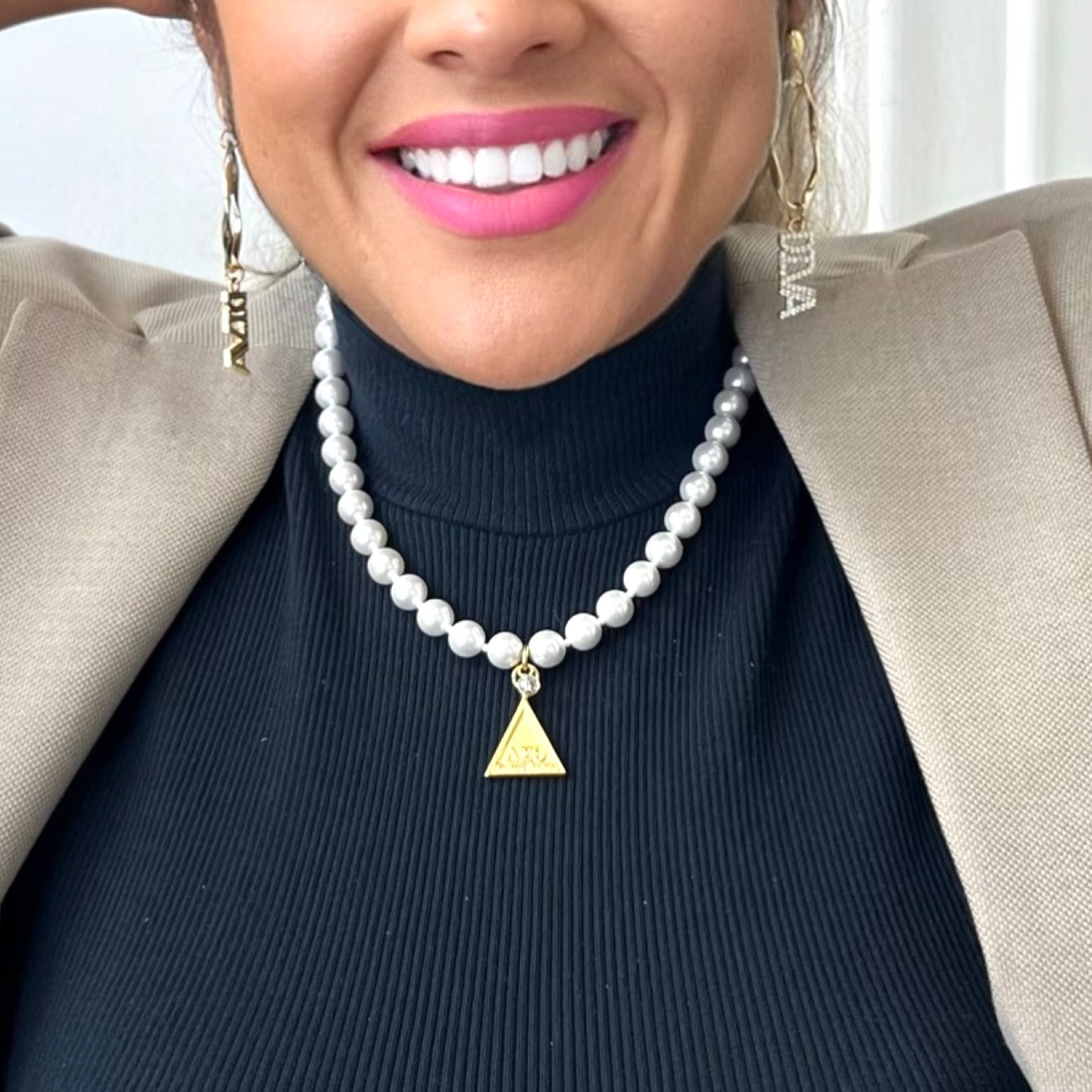 Delta Classic Pearl 10 Necklace