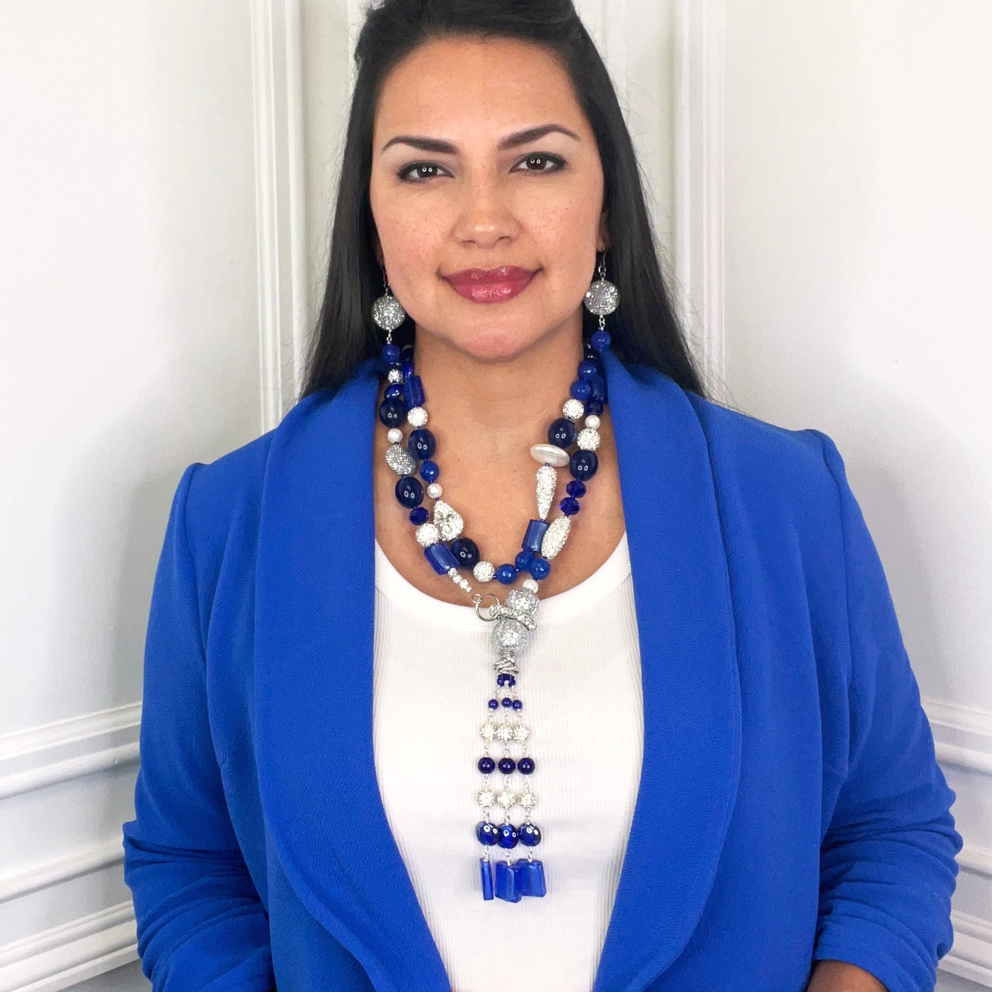 Blue Grand Necklace