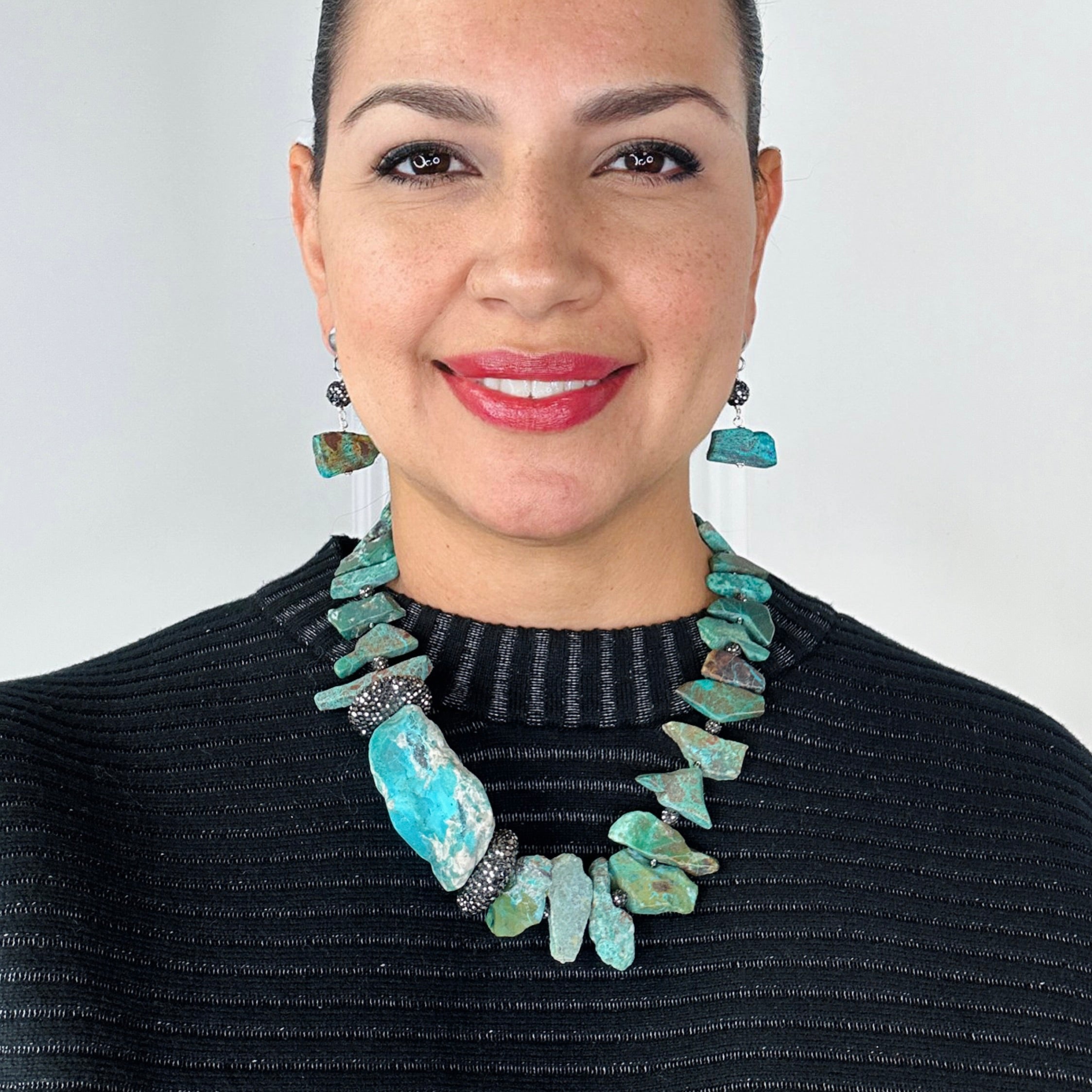 Blue Wild World Necklace