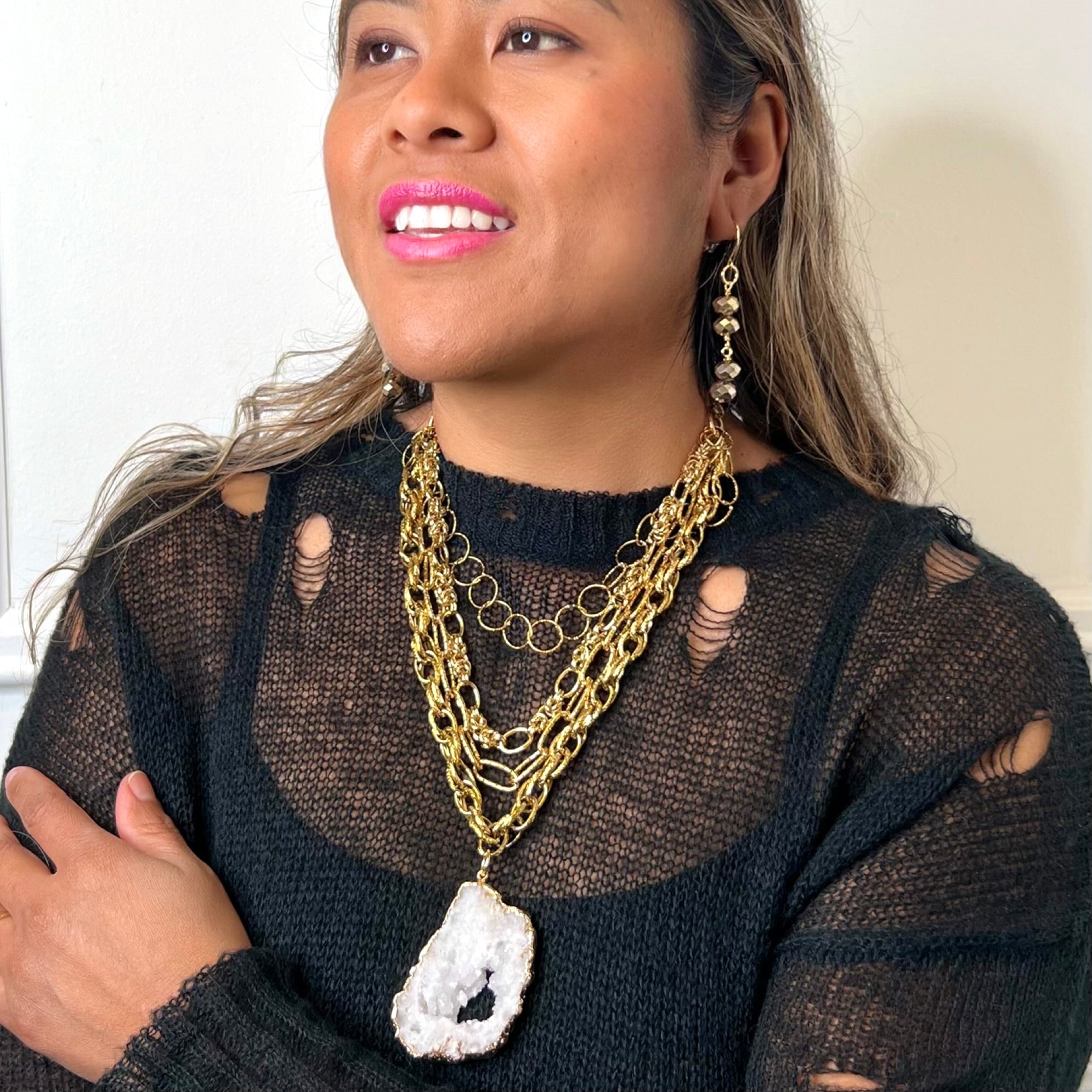 Eclipse Shimmer Necklace