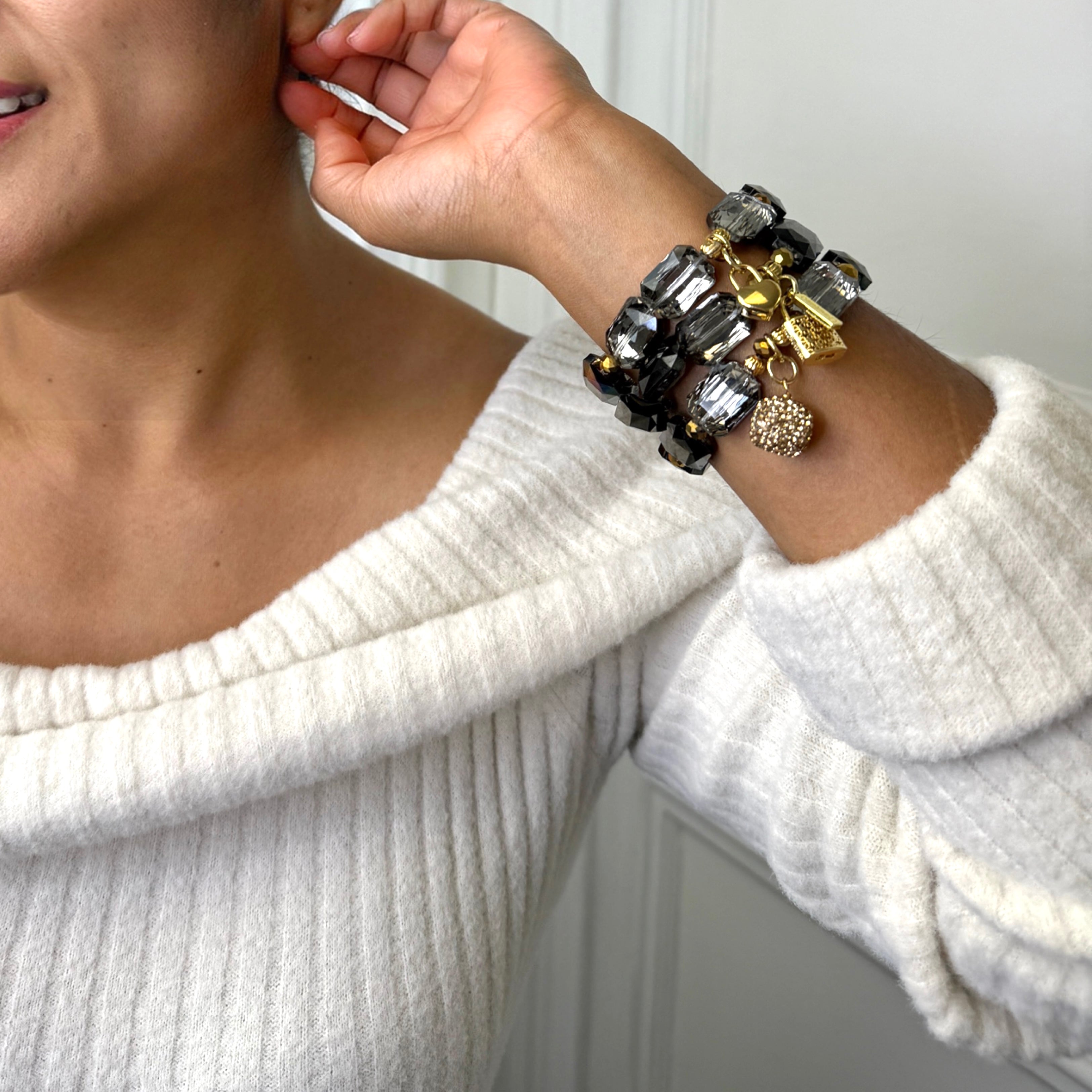 Midnight Veil Bracelets