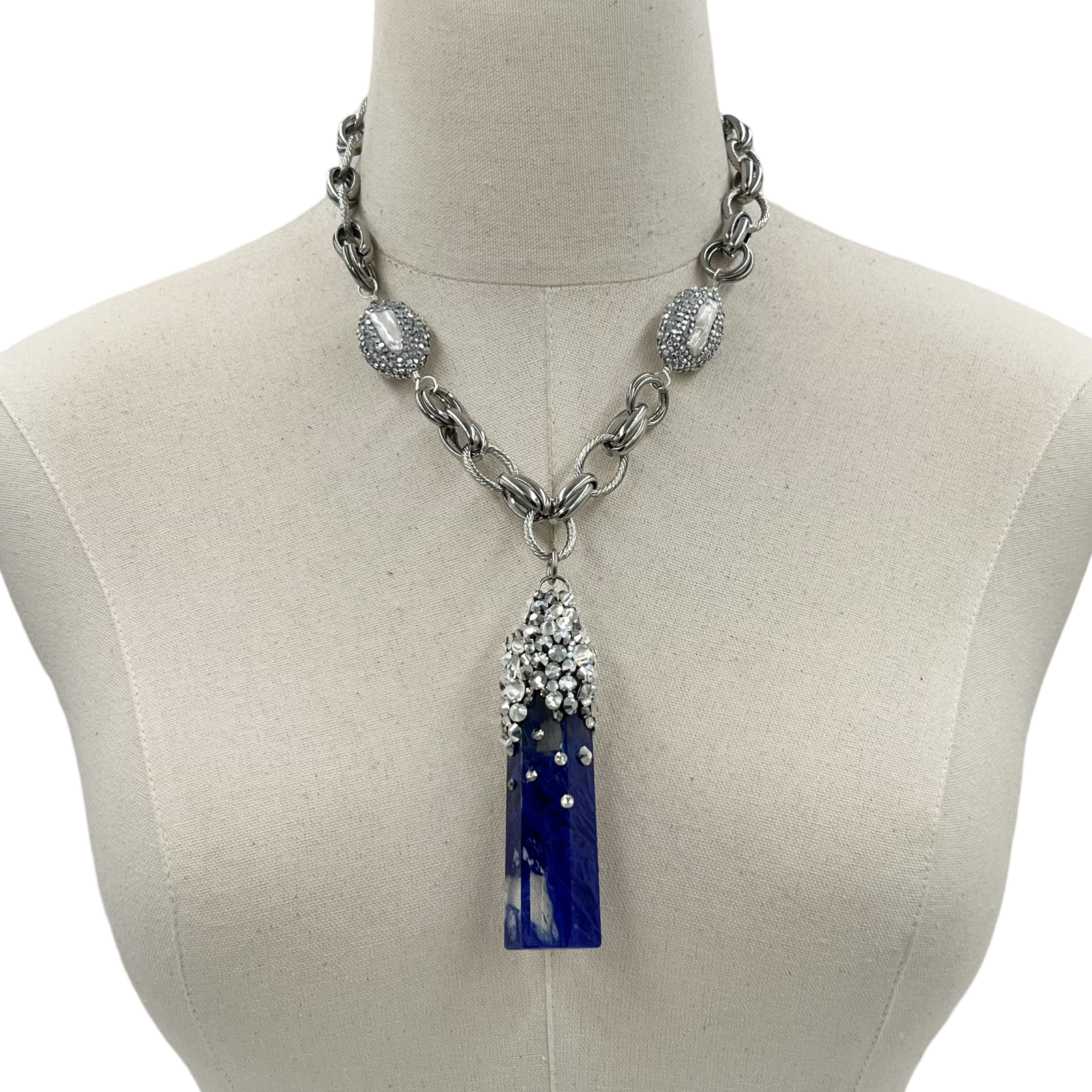 Blue Light Sky Necklace