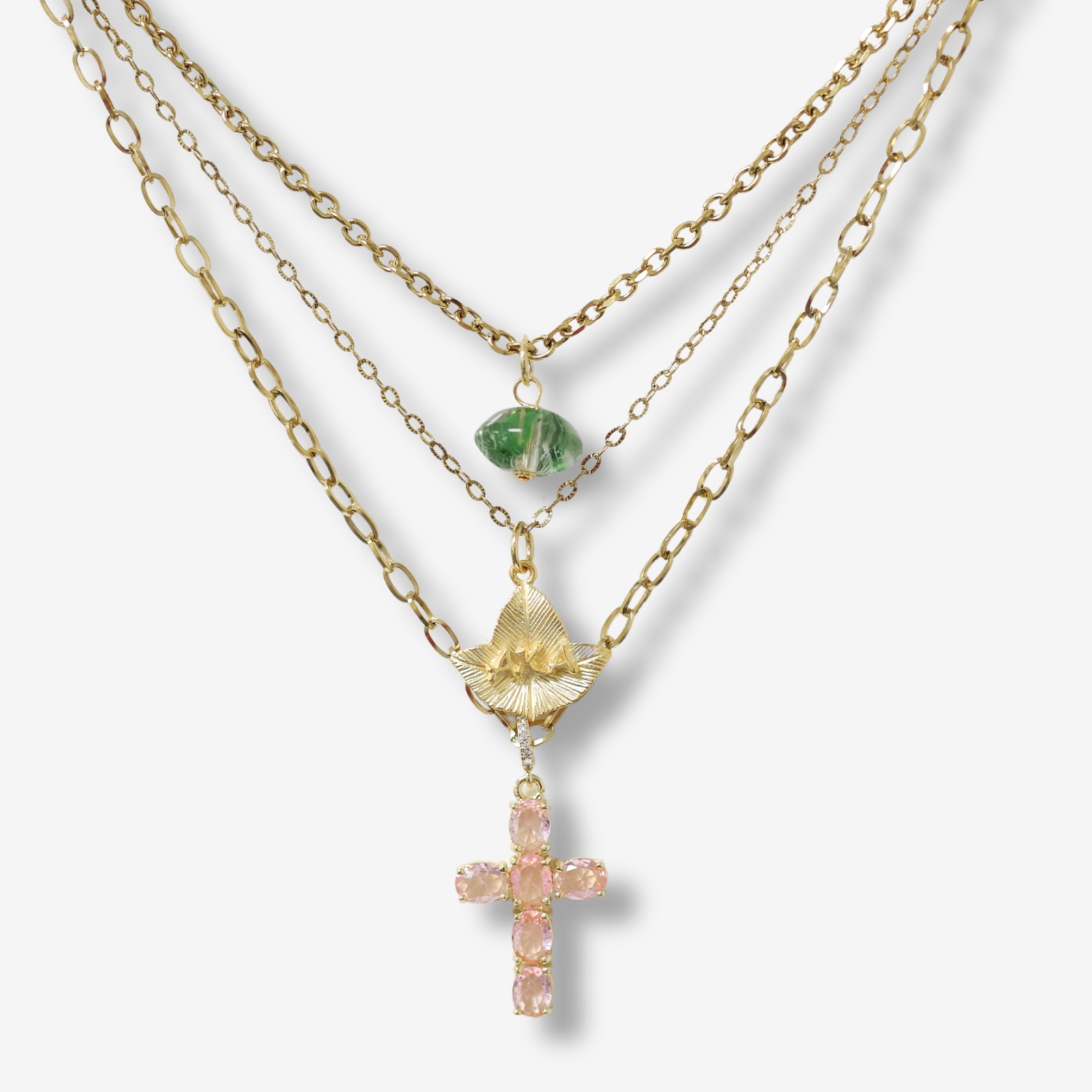AKA Trinity Charm Necklace