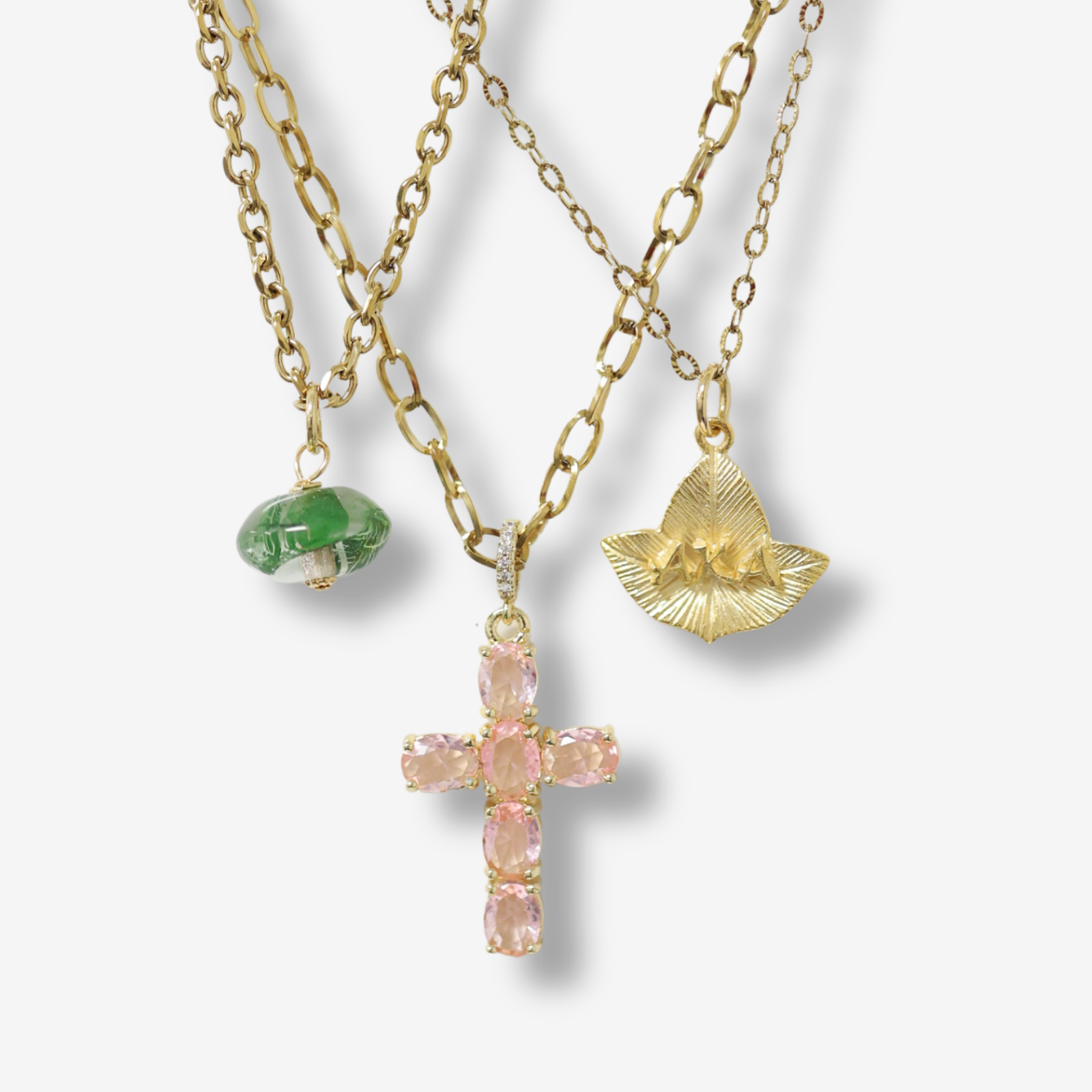 AKA Trinity Charm Necklace