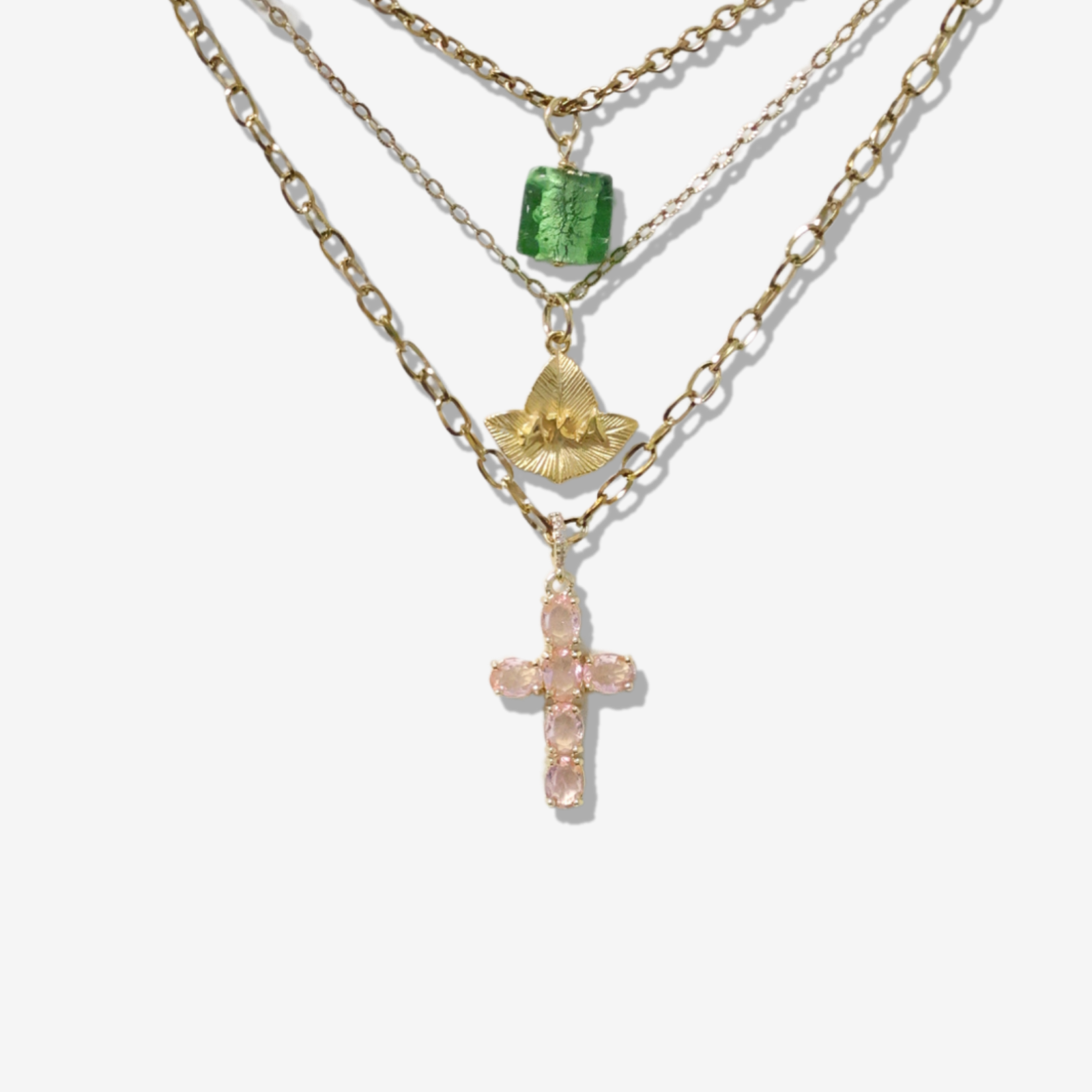 AKA Trinity Block Necklace