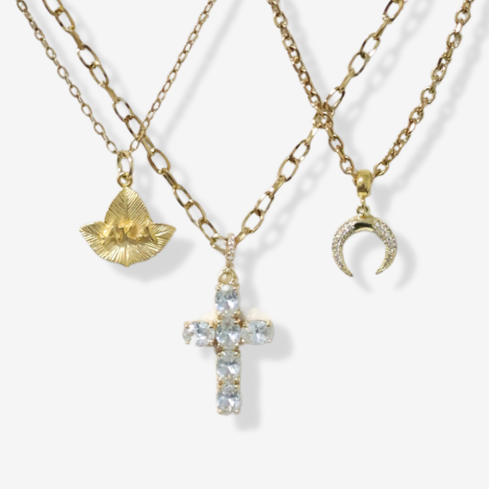 AKA Crescent Layer Necklace