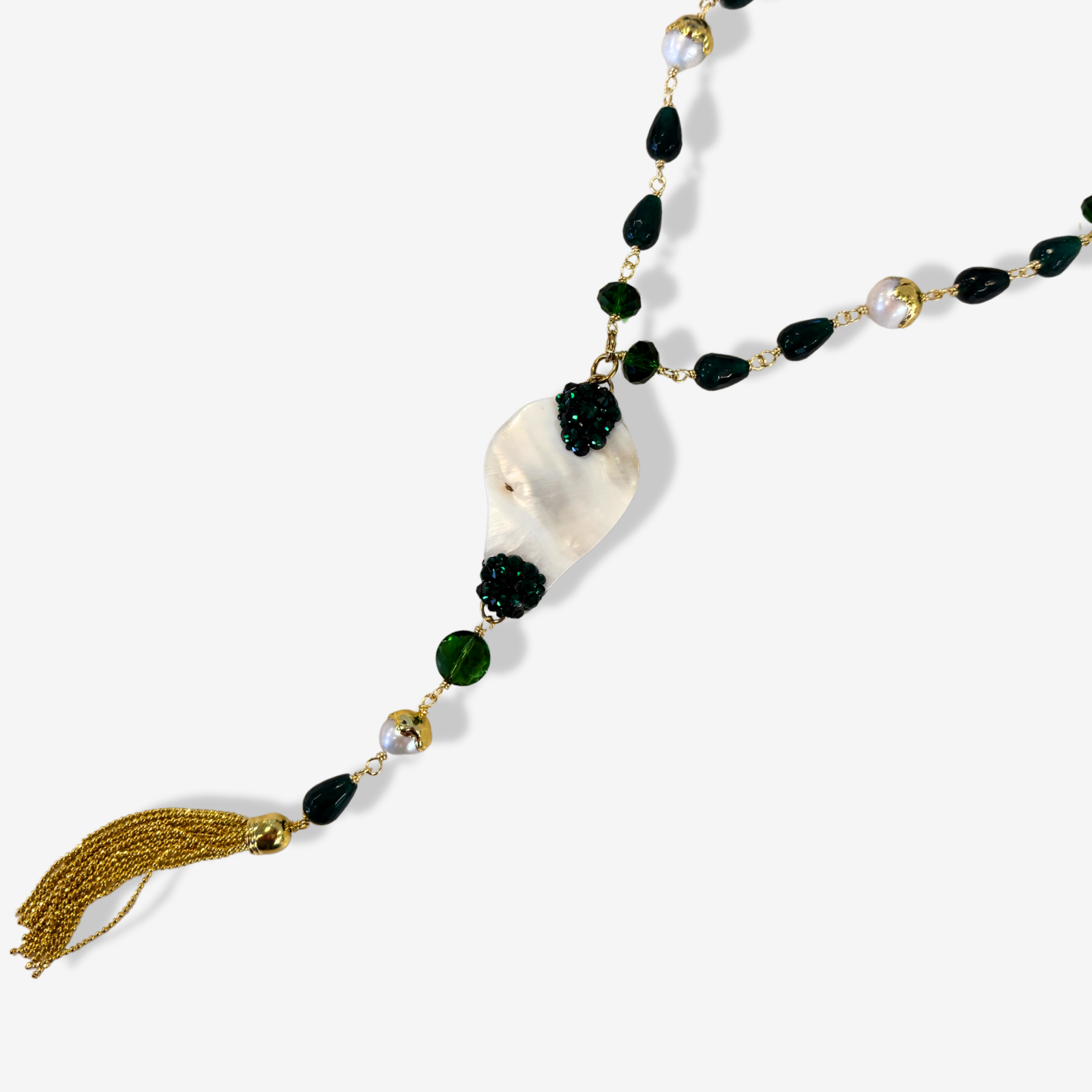 Floss Jade Necklace
