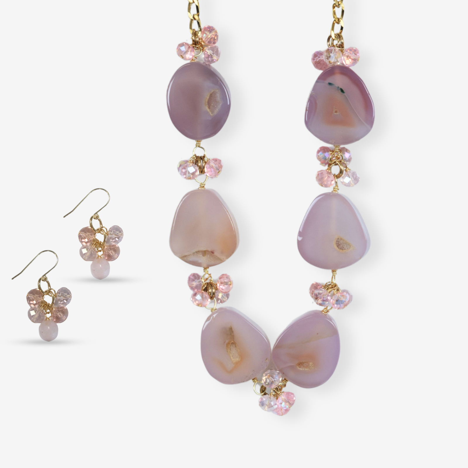 Peony Pale Necklace