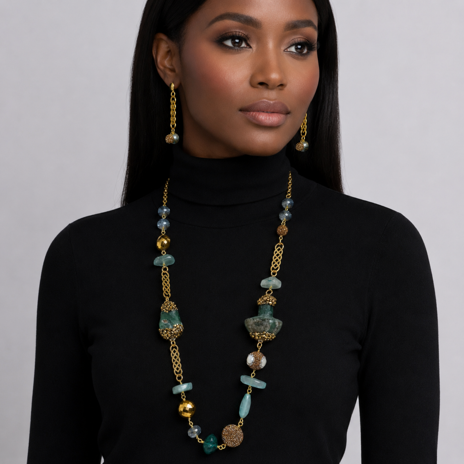 Ruins Luxe Necklace Set