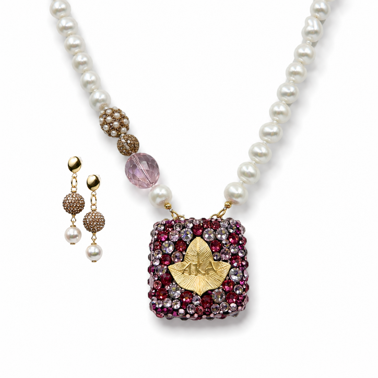 AKA Crowned Necklace Set
