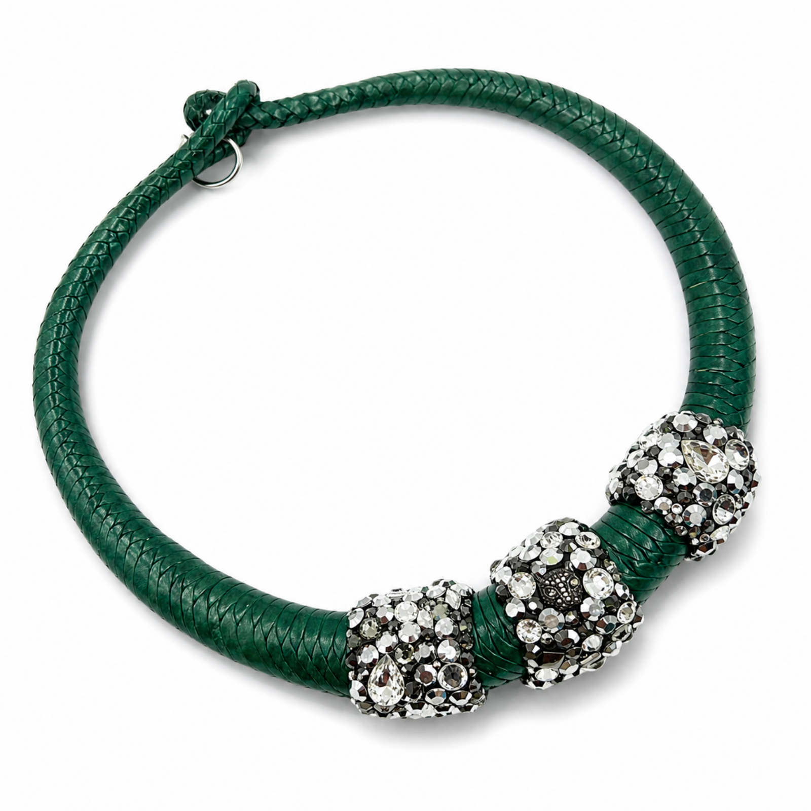 Green Cage Necklace