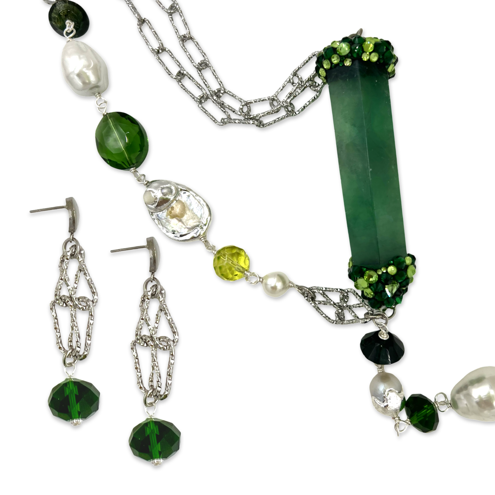 Green Gamble Necklace