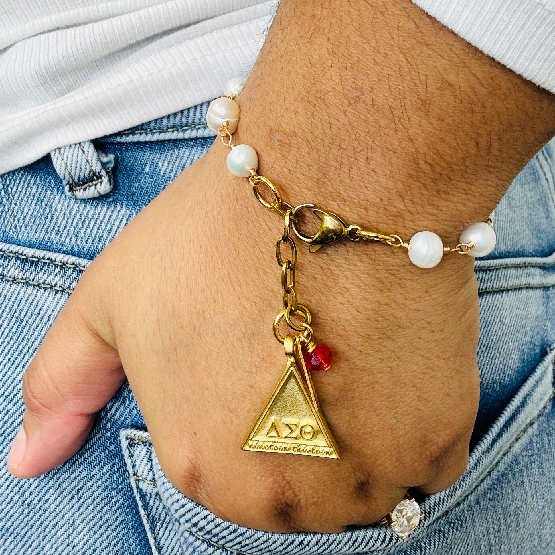 Delta Segovia Pearl Bracelet