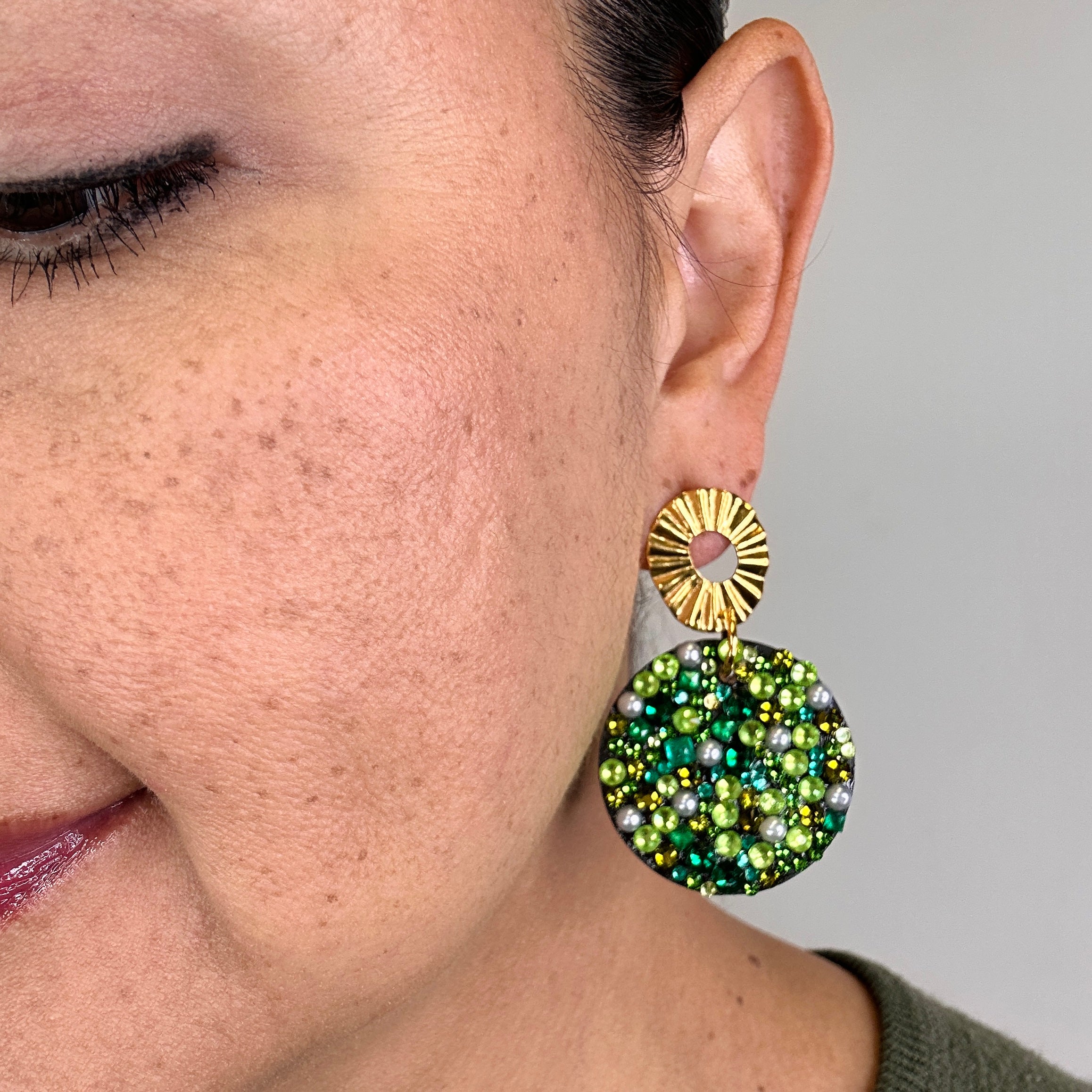 Flash Greenly Earring