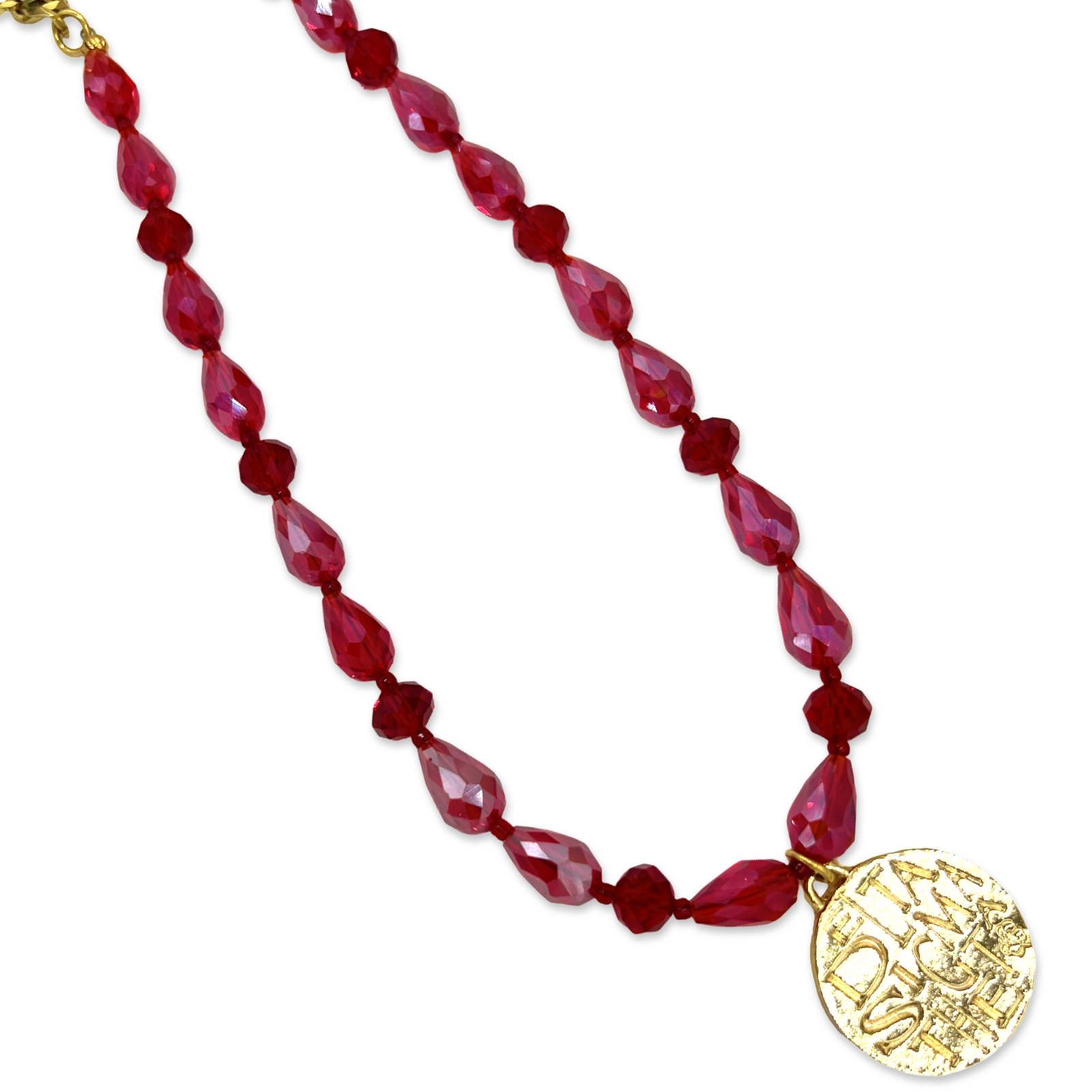 Delta Red Pop Necklace