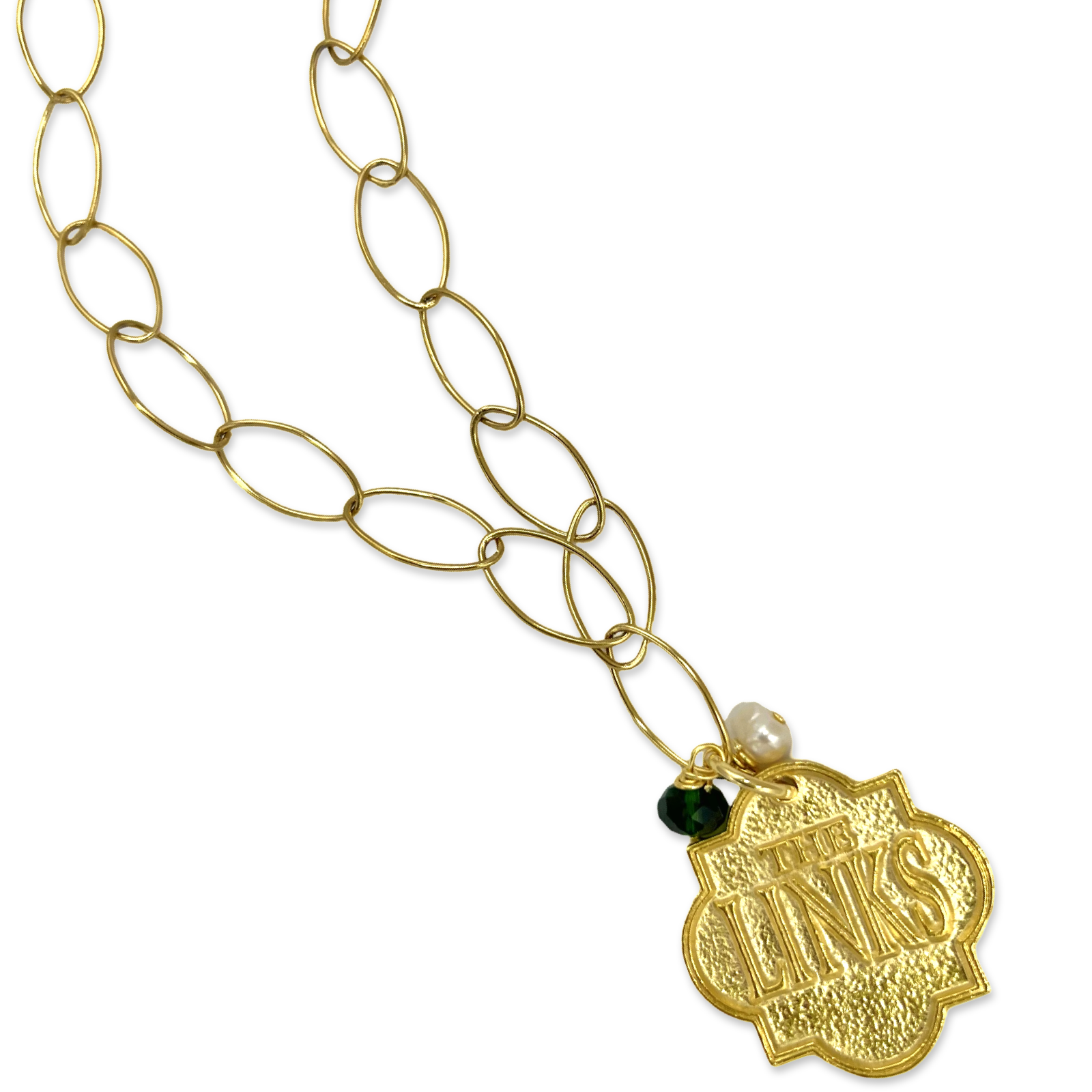 Links Oval Essence Necklace