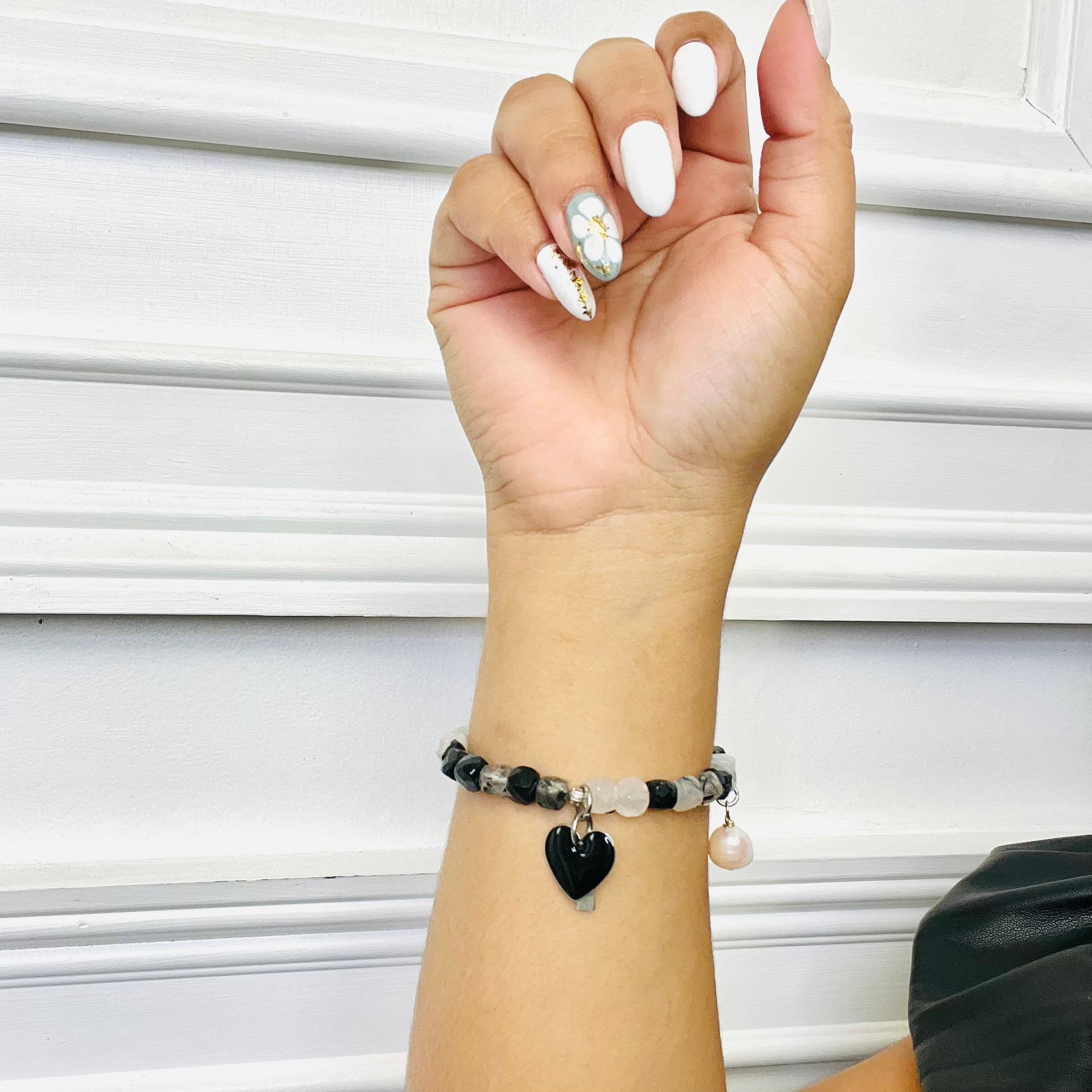 Black White Harmony Bracelet