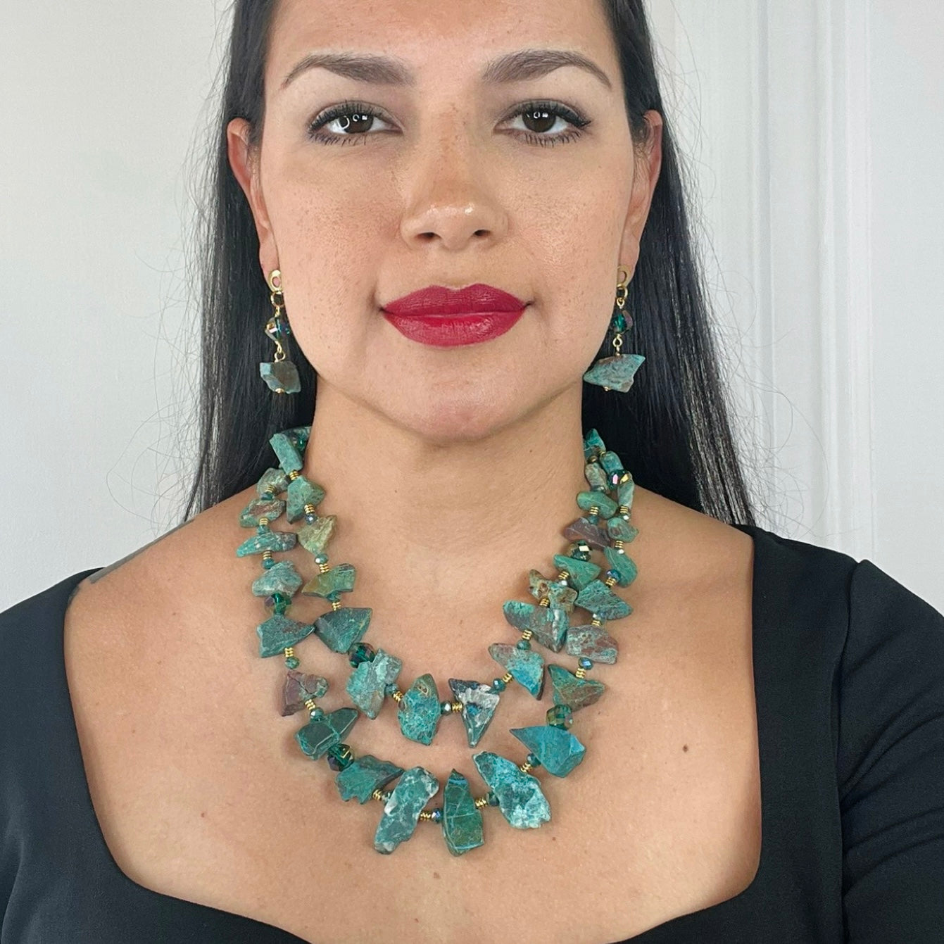 Insight Chrysocolla Necklace