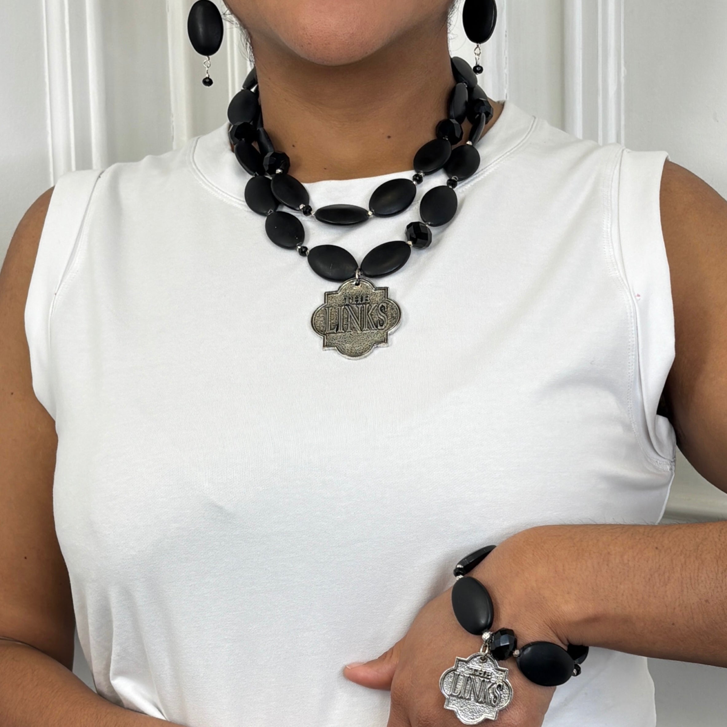 Links Noir Party Rock Necklace