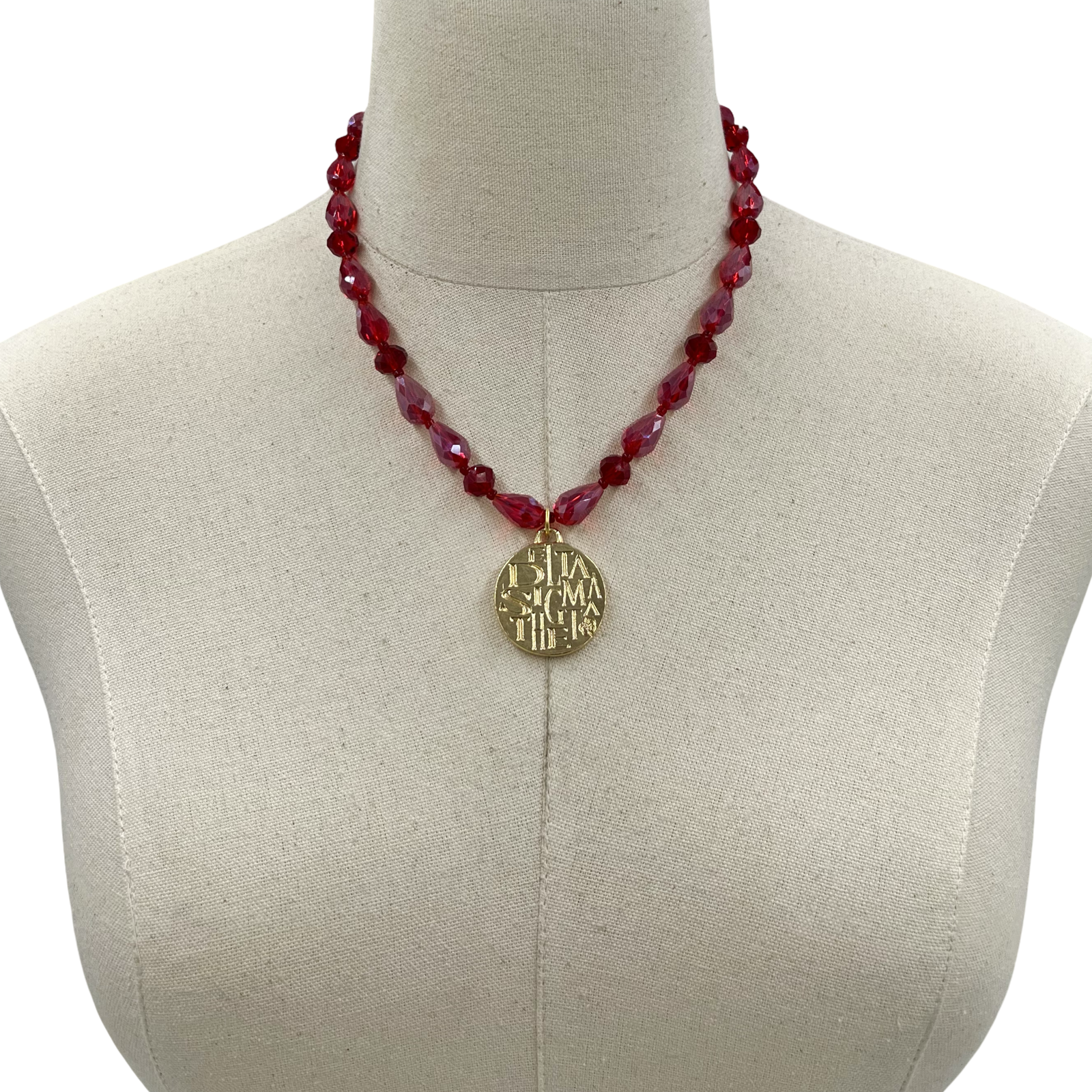 Delta Red Pop Necklace