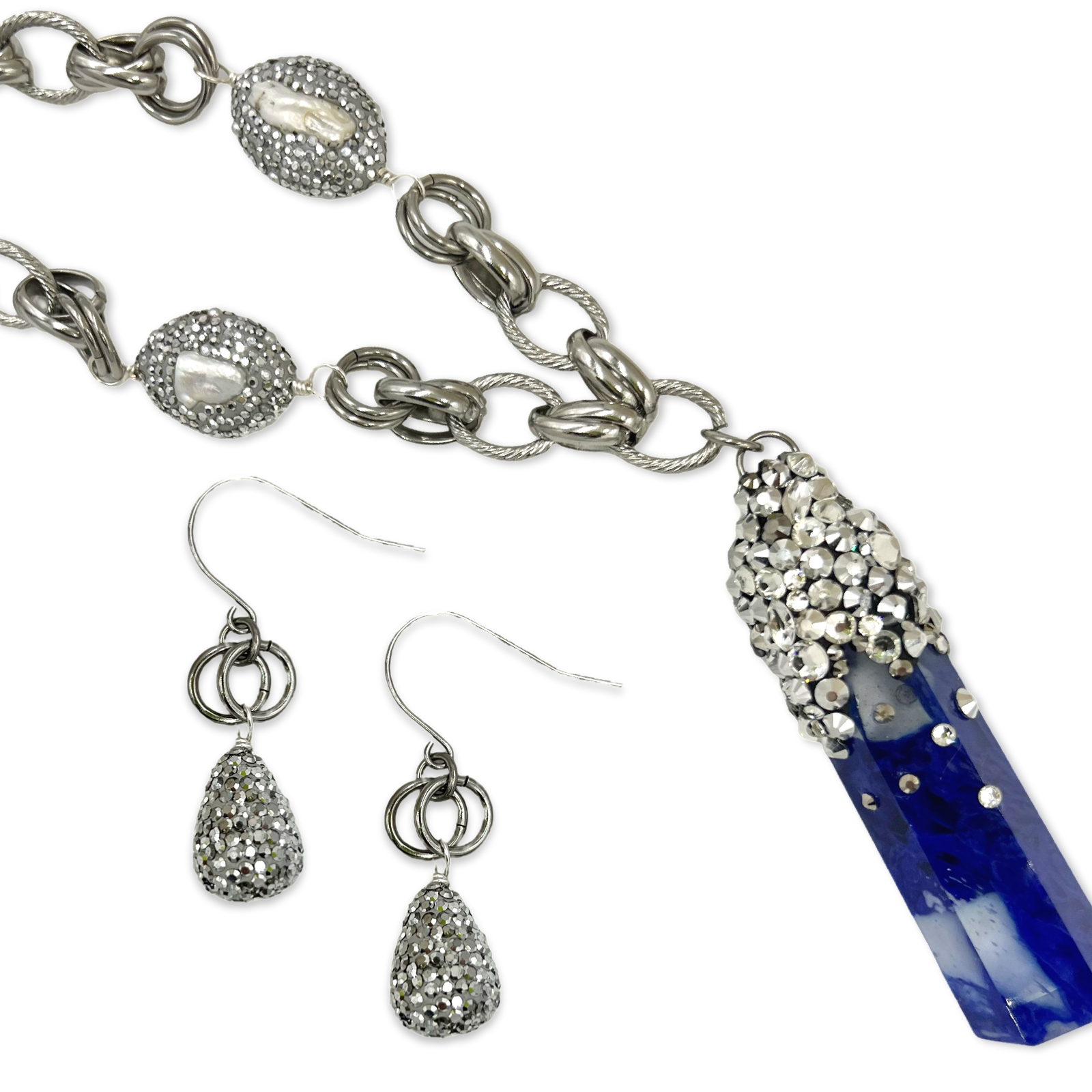 Blue Light Sky Necklace