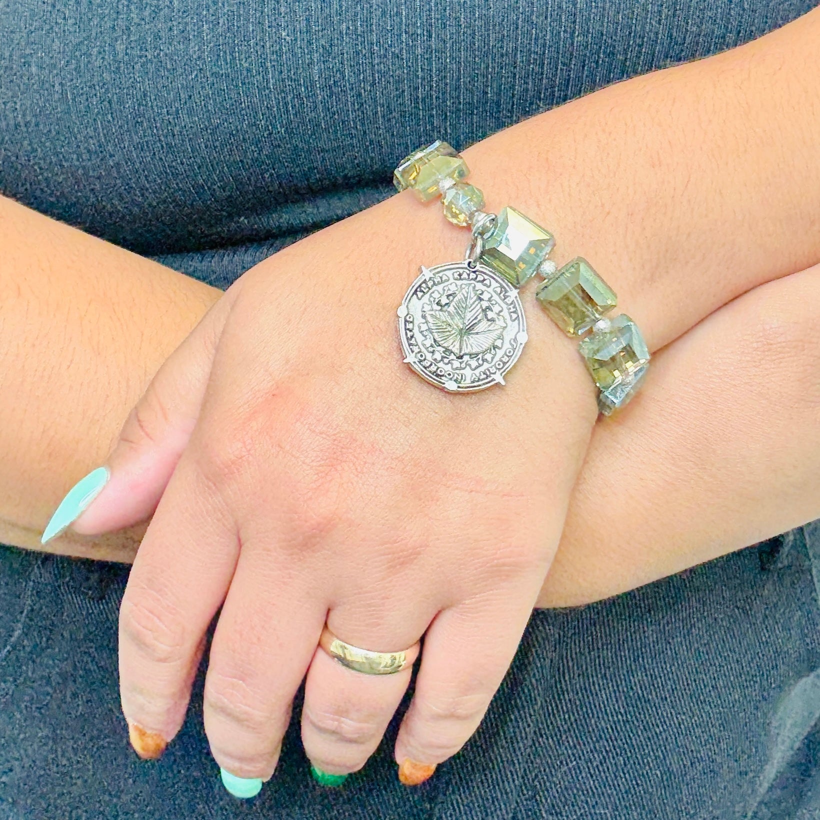 AKA Green Stream Bracelet