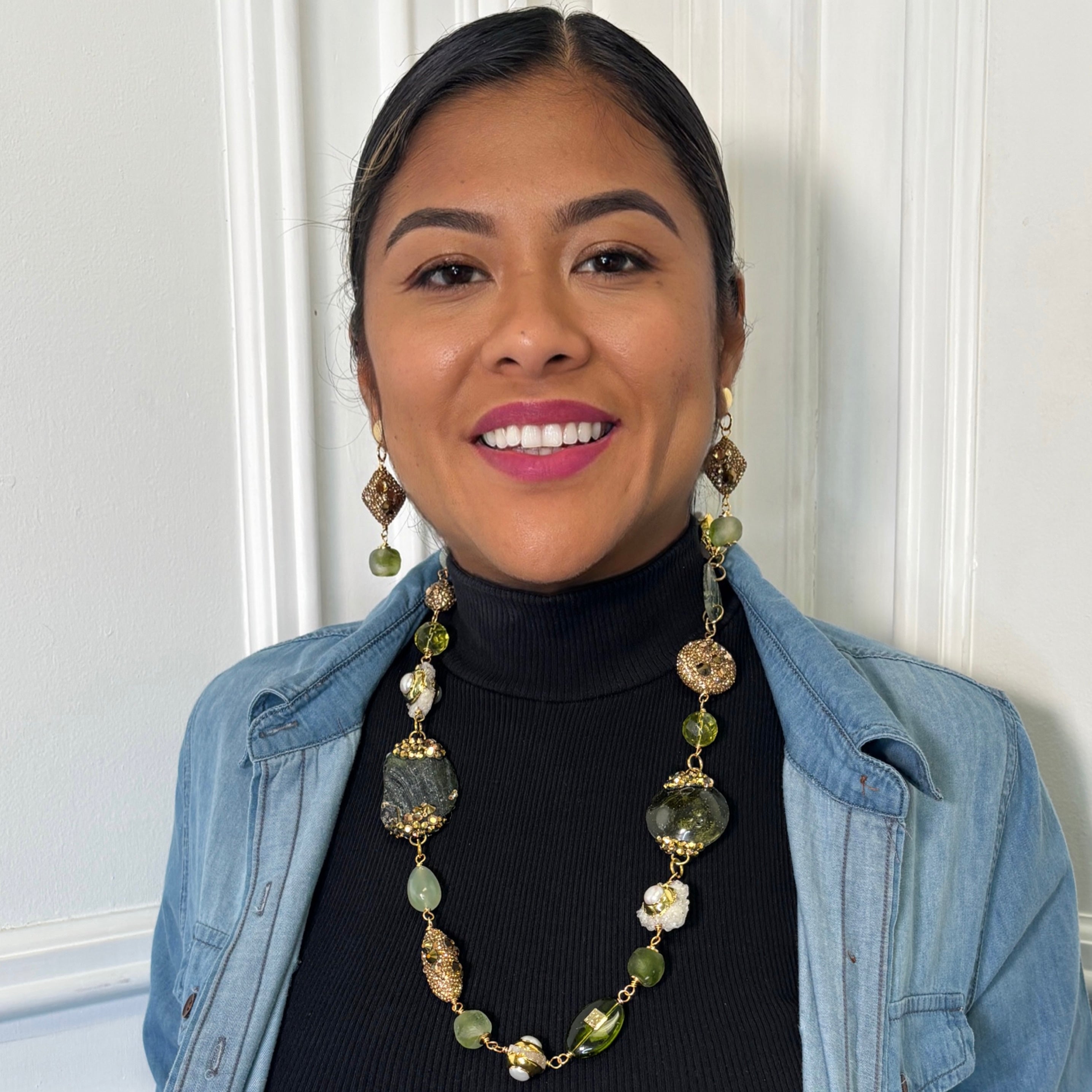 Honest Green Necklace