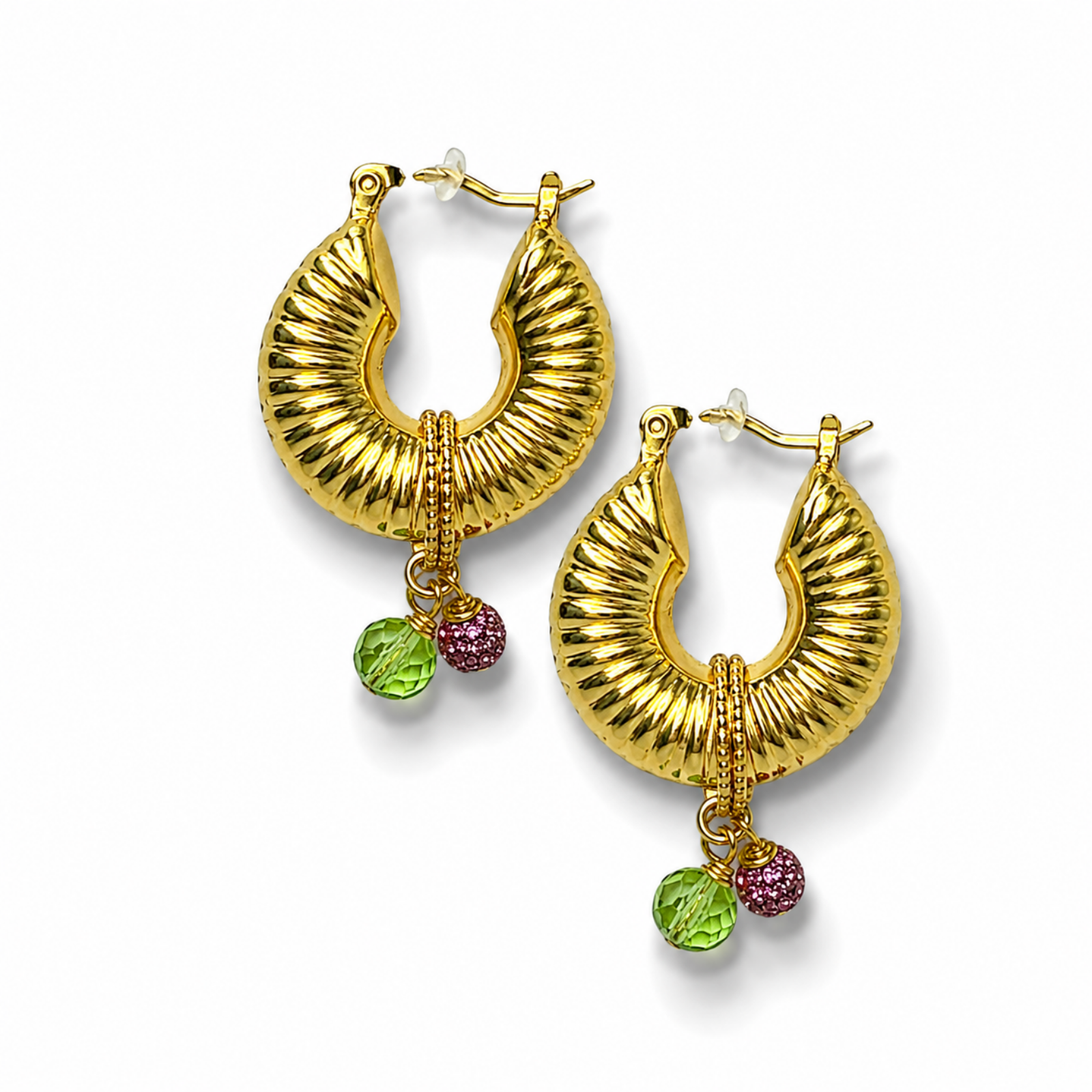 Cobra Hoop Earring