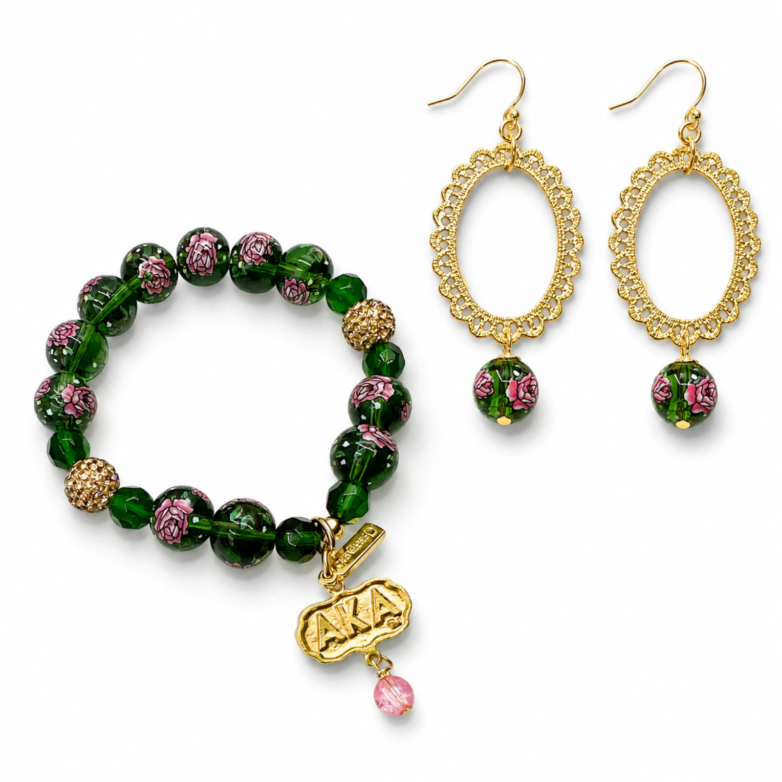 AKA Sweet Green Bracelet