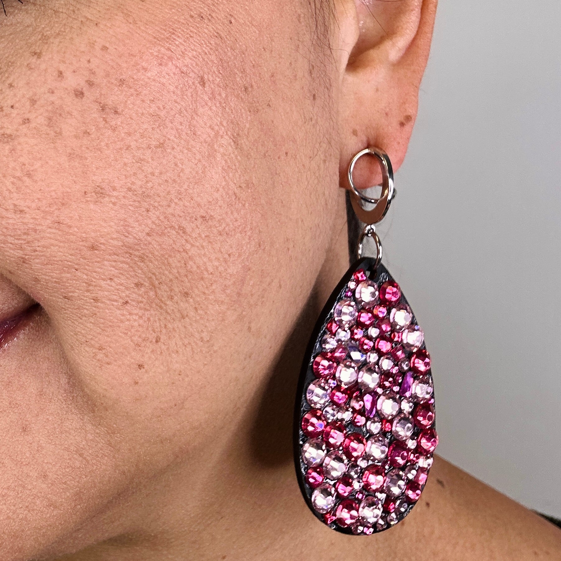 Flash Pink Pony Earring