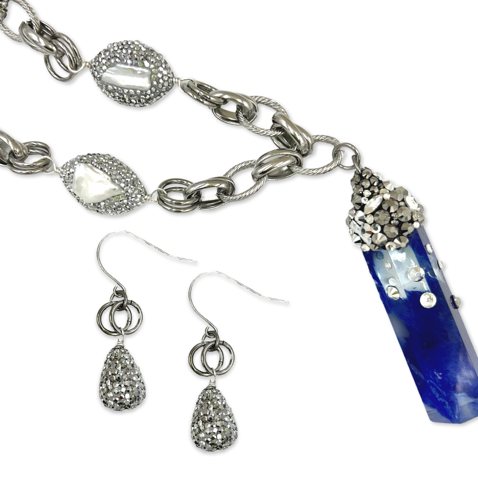 Blue Light Sky Necklace