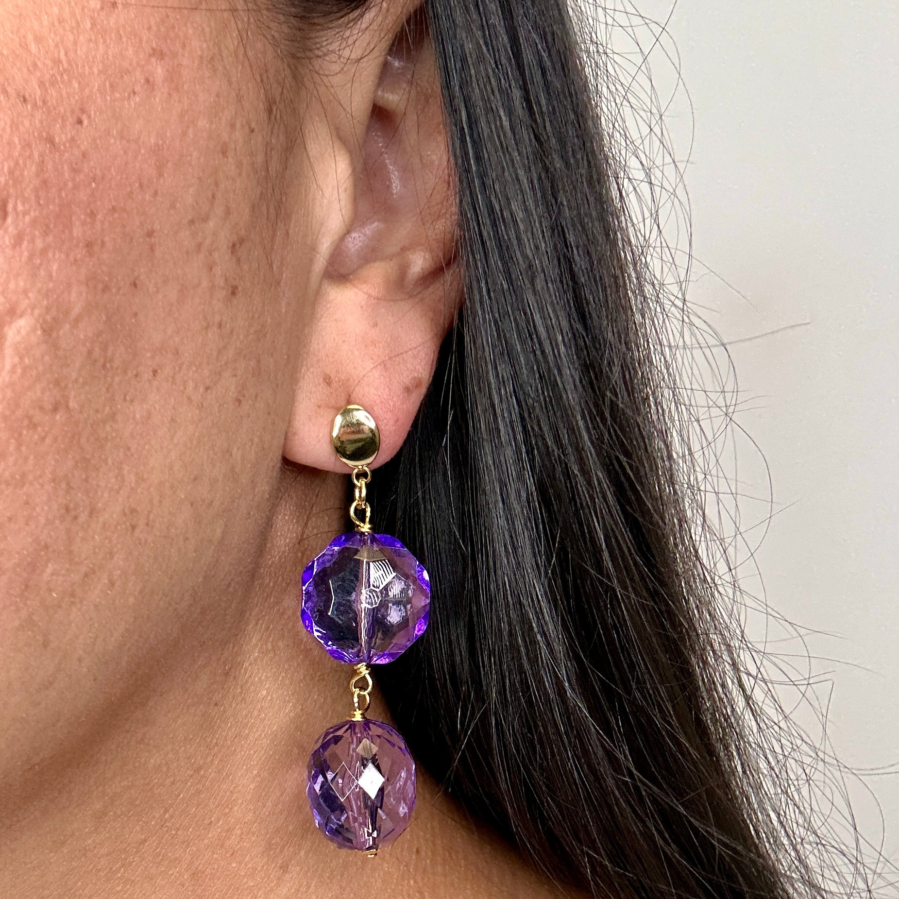 Marmalade Purple Earring