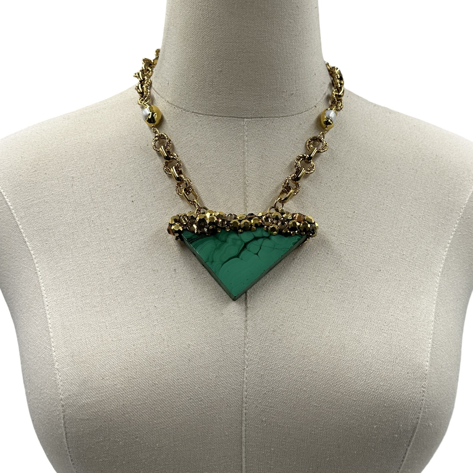 Green Vet Necklace