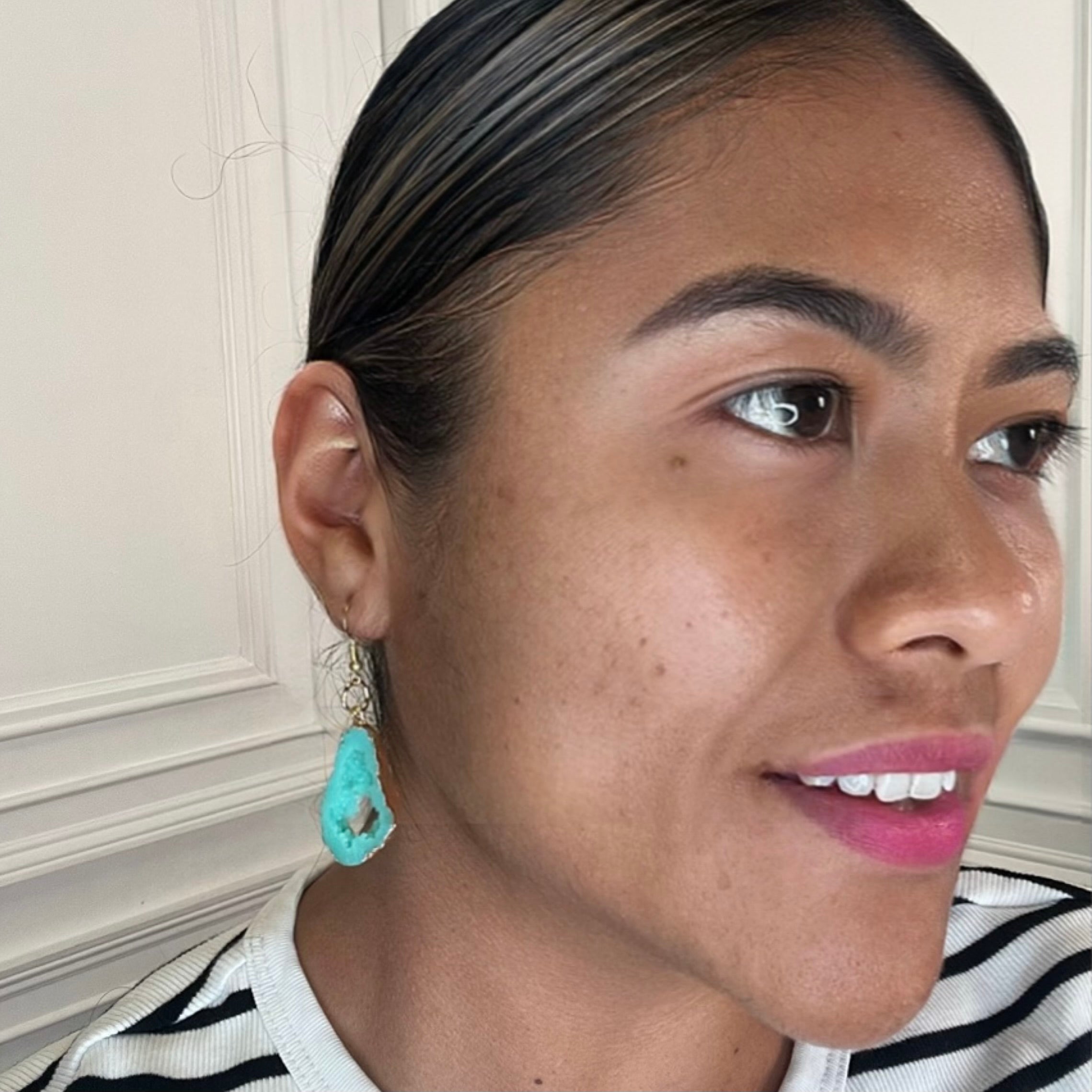 Coral Cluster Earrings