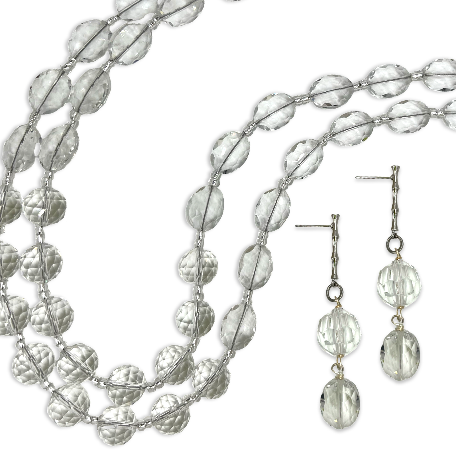 Silvery Glint Necklace