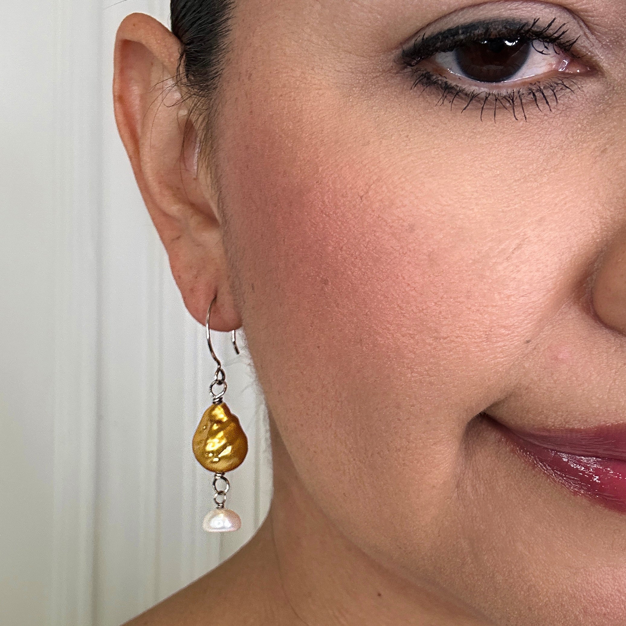 Golden Wing Earrings