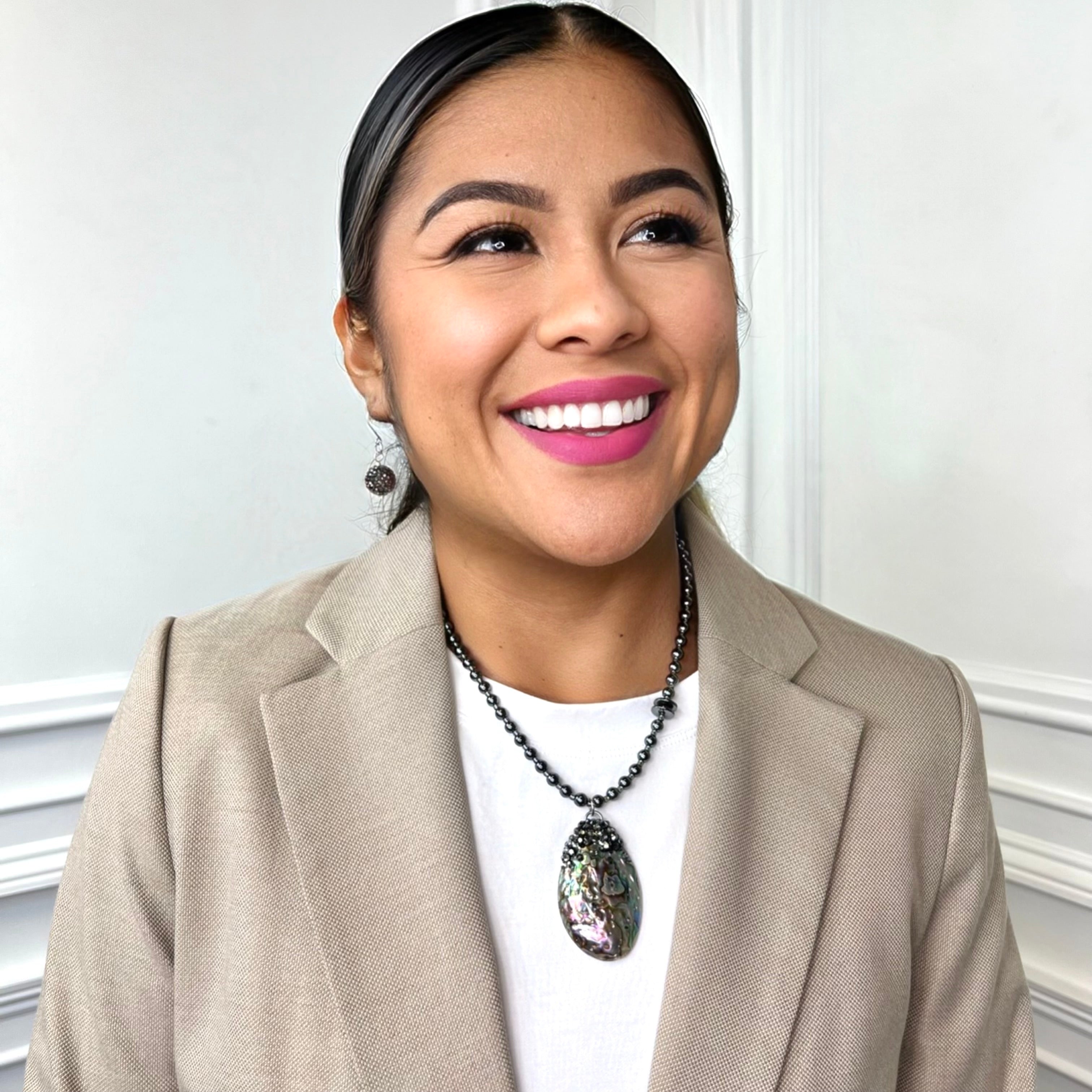 Celestine Fine Necklace