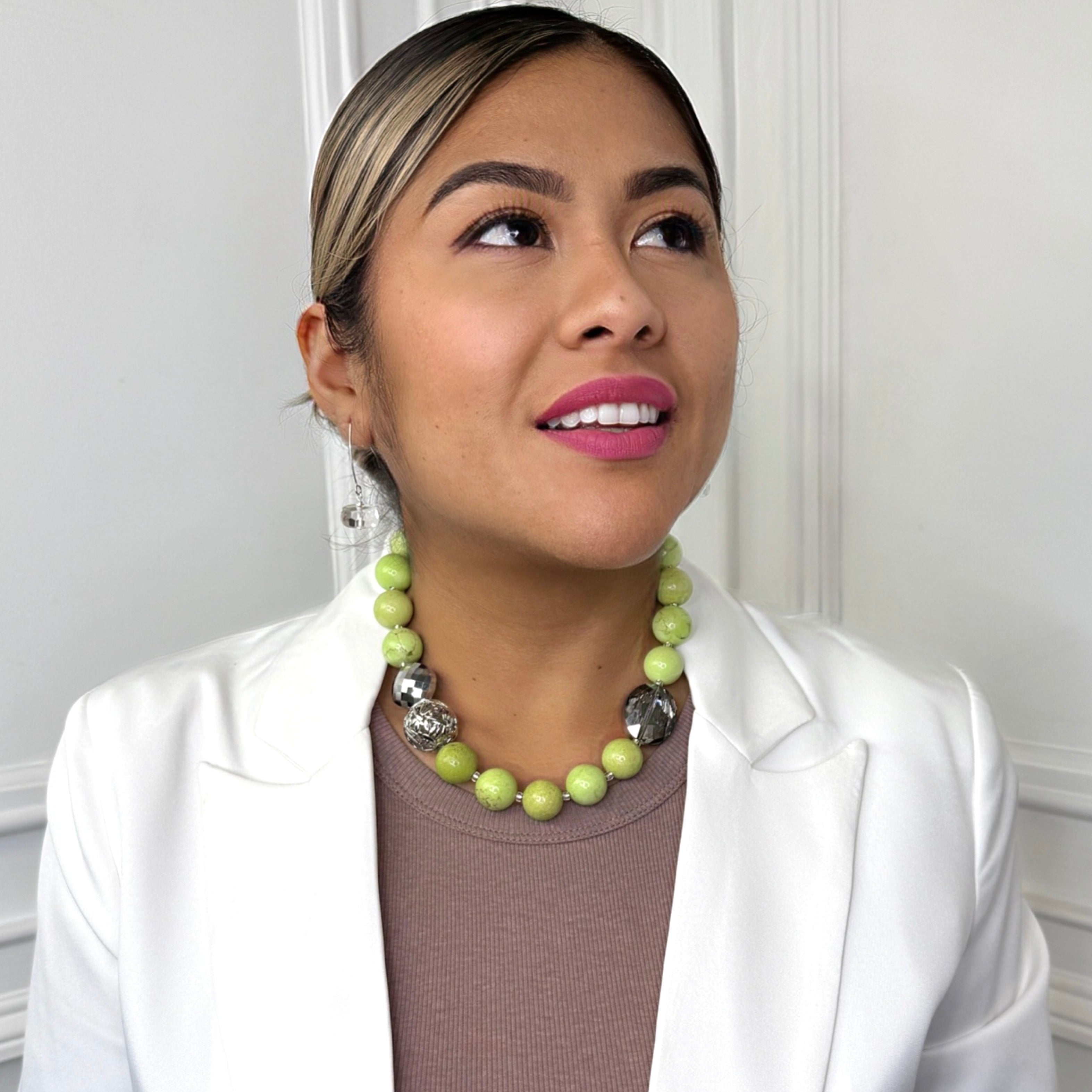 Eton Green Turq Necklace