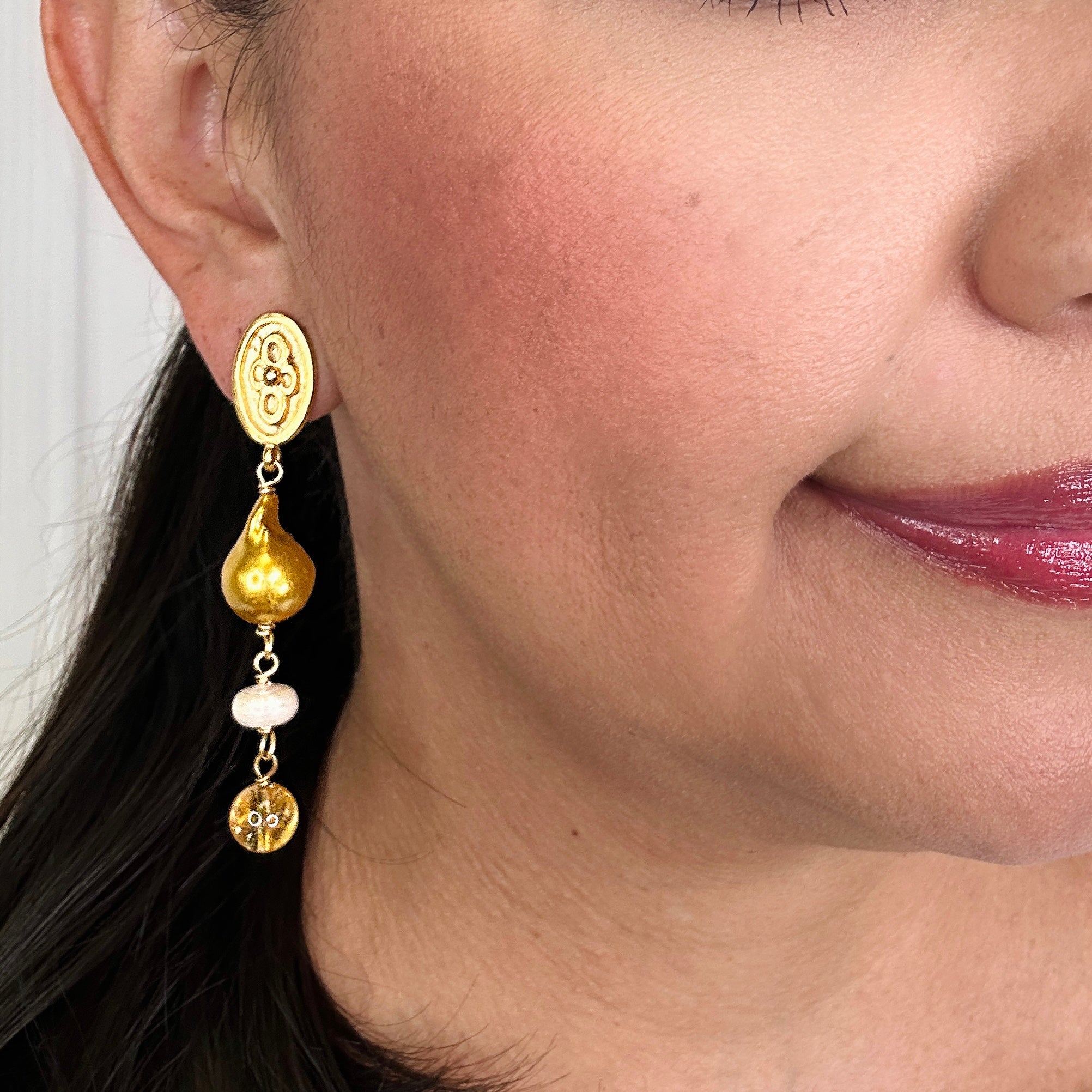 Spearing Crusade Earrings